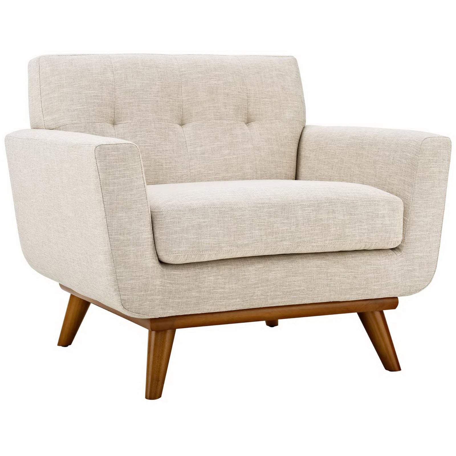 Emory Upholstered Armchair Beige