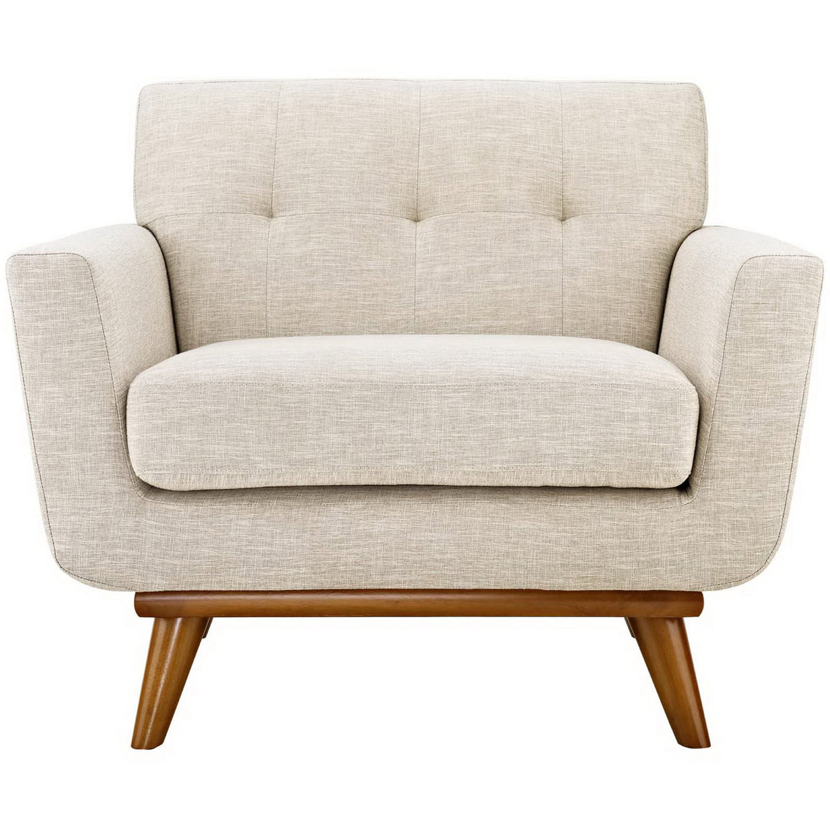 Englewood Upholstered Armchair Beige