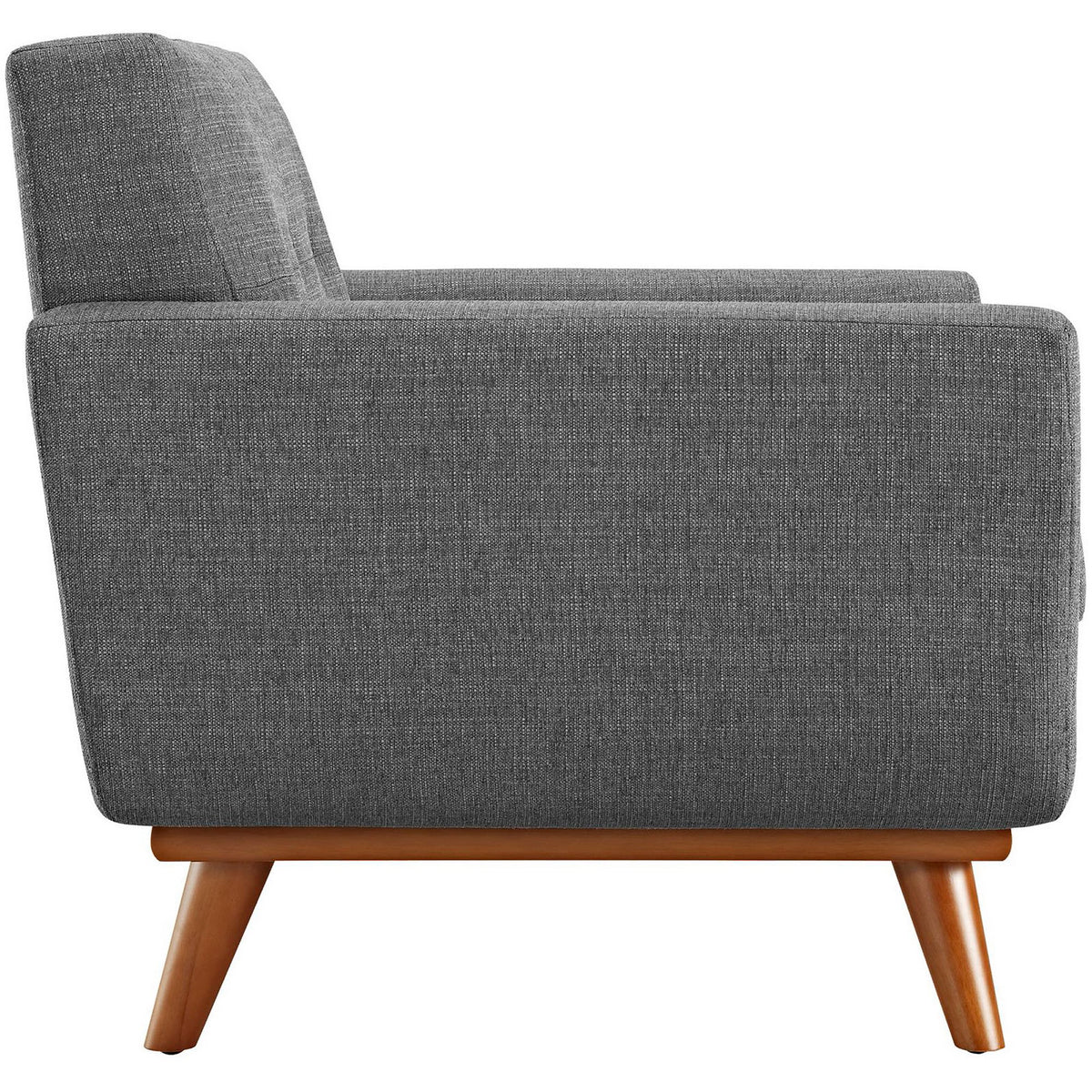 Englewood Upholstered Armchair Gray