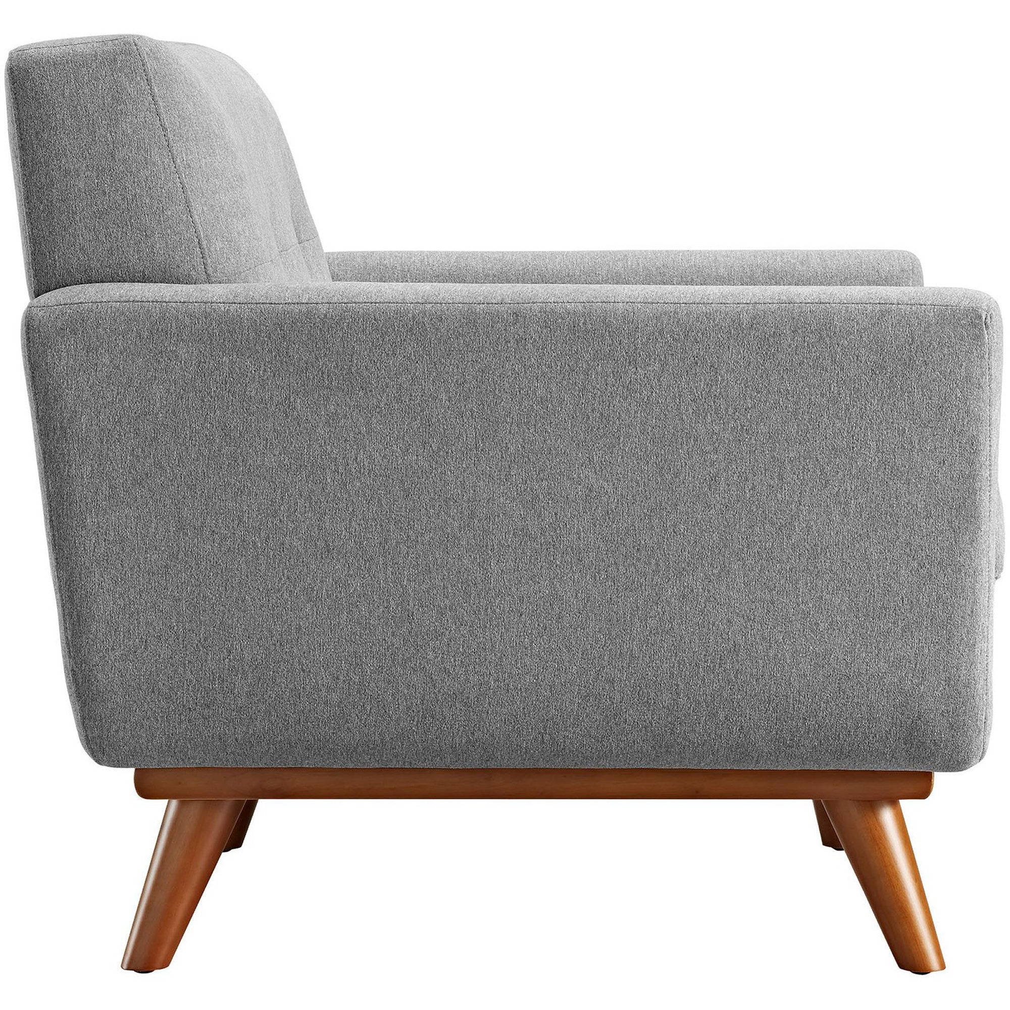 Englewood Upholstered Armchair Expectation Gray