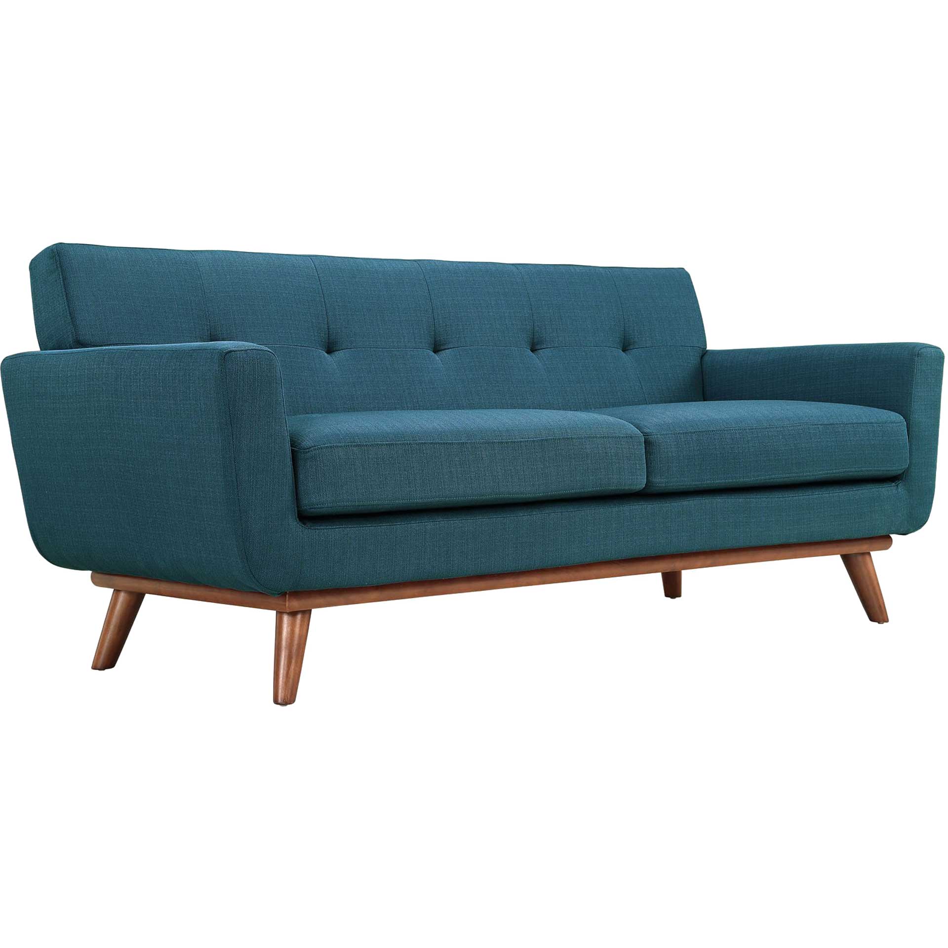 Emory Upholstered Loveseat Azure