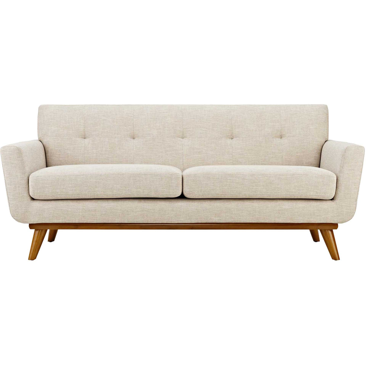 Emory Upholstered Loveseat Beige