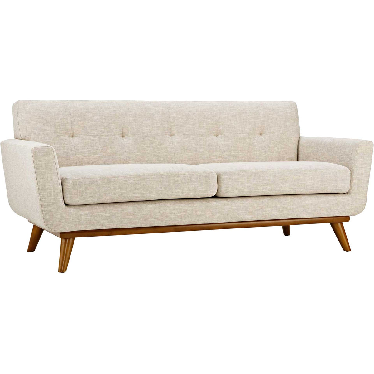 Emory Upholstered Loveseat Beige