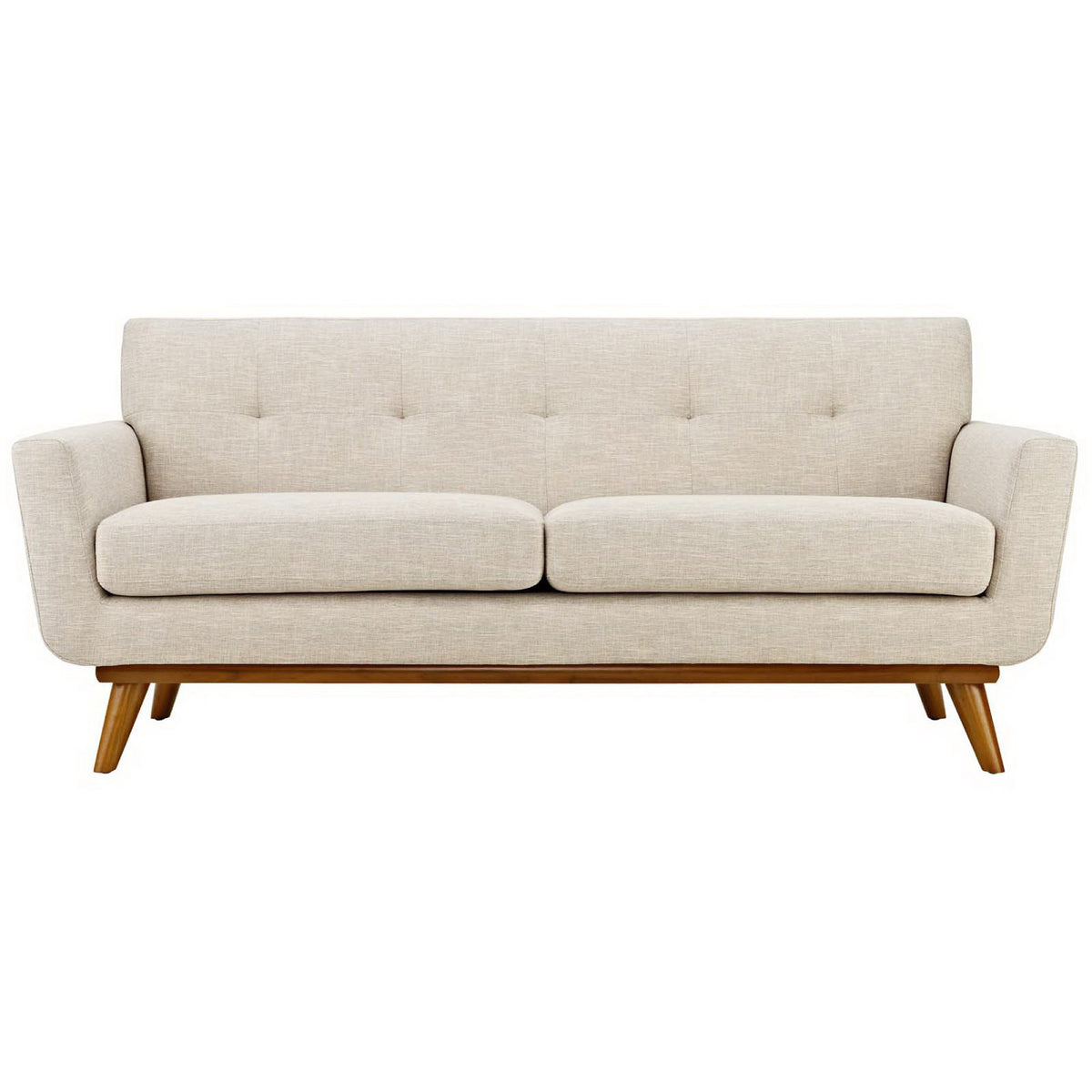 Englewood Upholstered Loveseat Beige