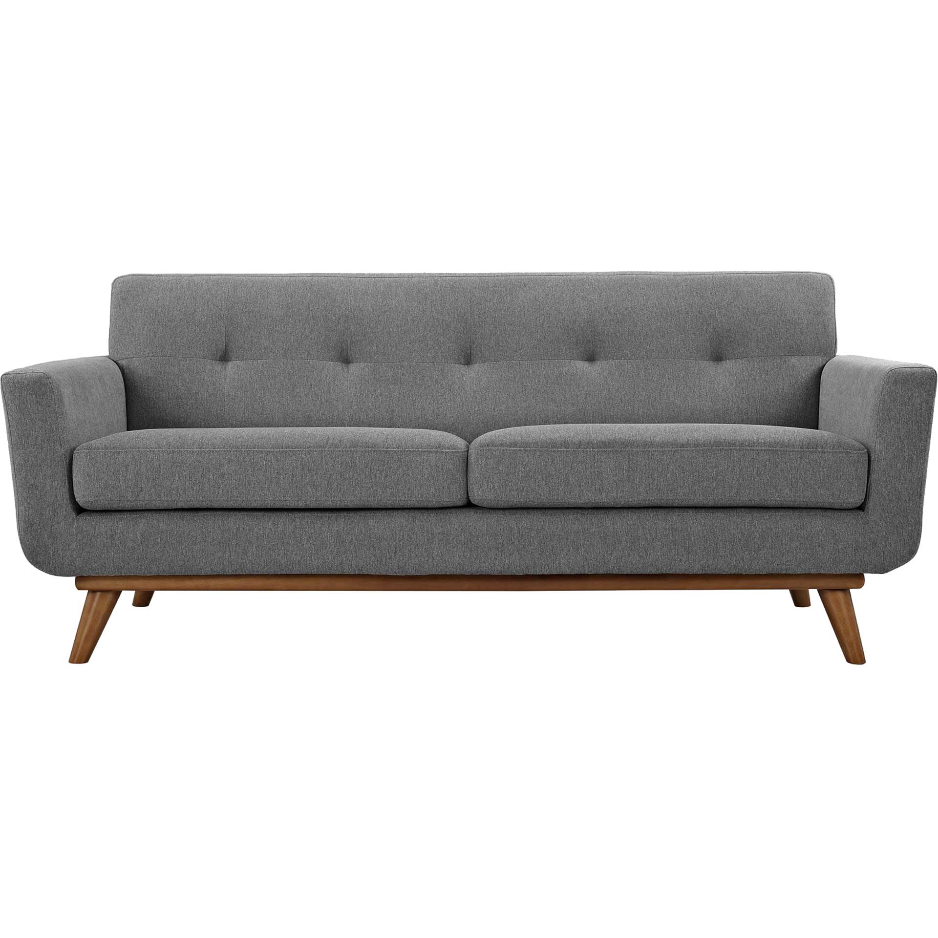 Emory Upholstered Loveseat Expectation Gray