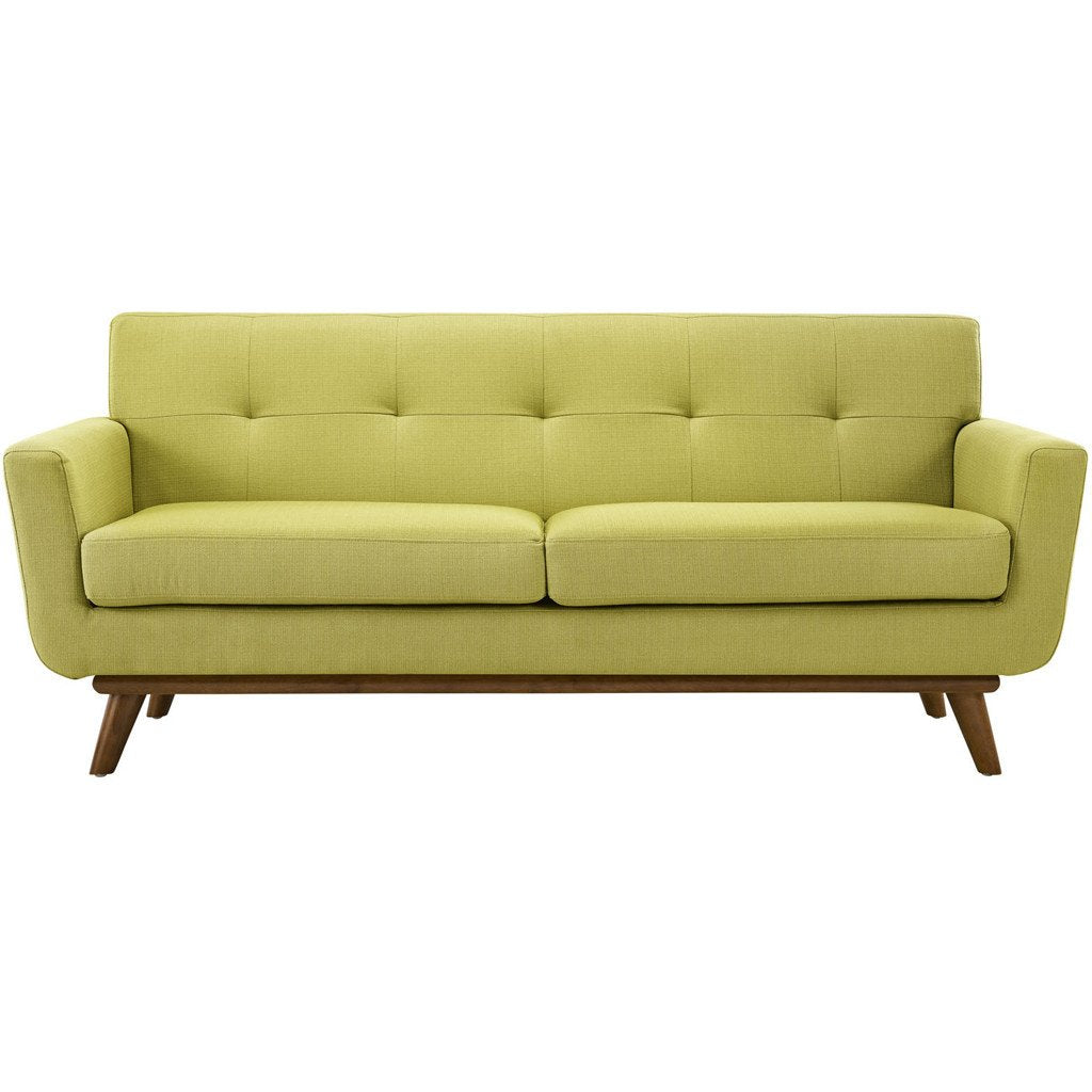 Emory Upholstered Loveseat Wheatgrass