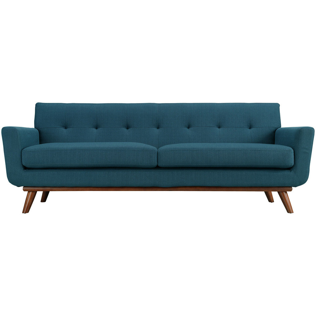 Emory Upholstered Sofa Azure