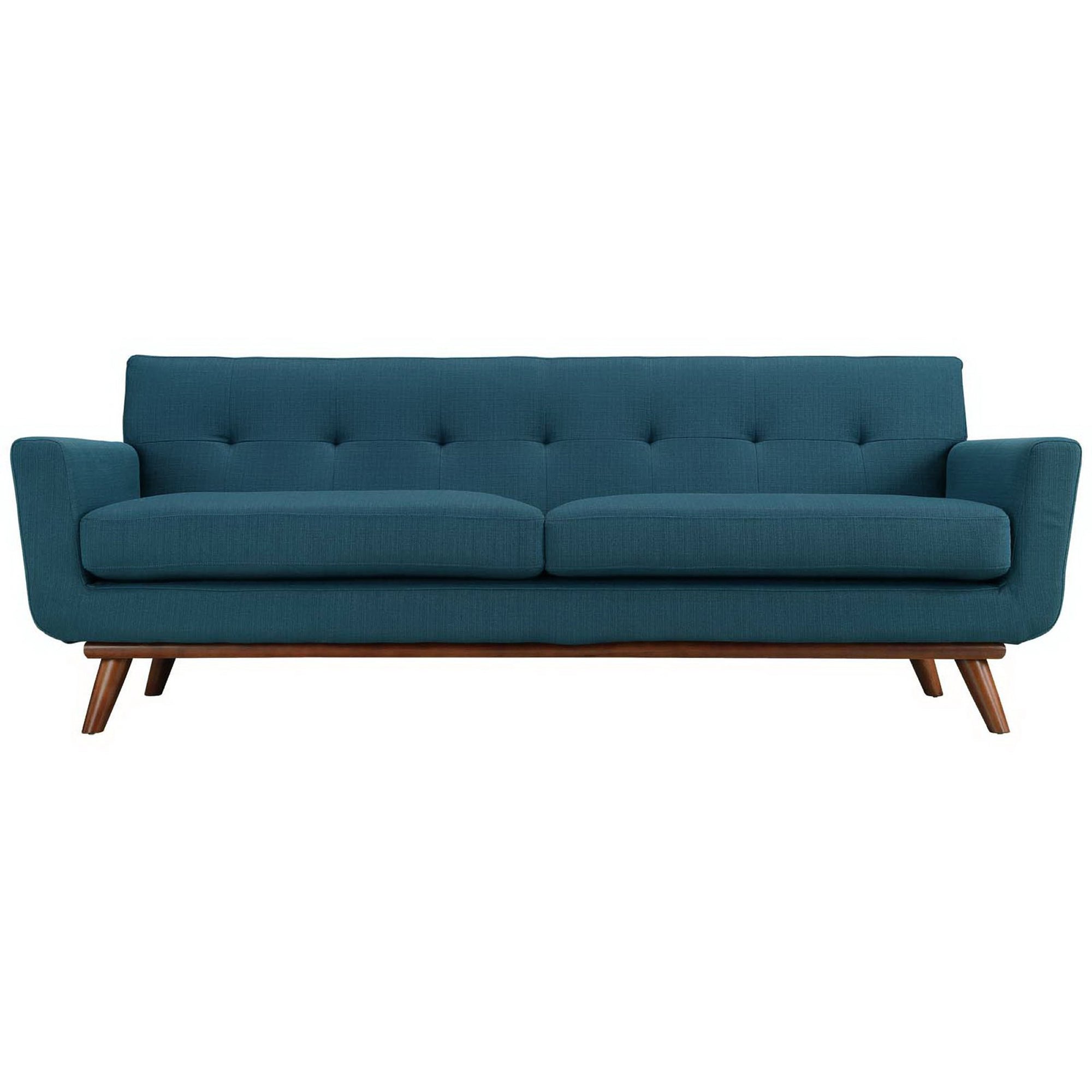 Englewood Fabric Sofa Azure