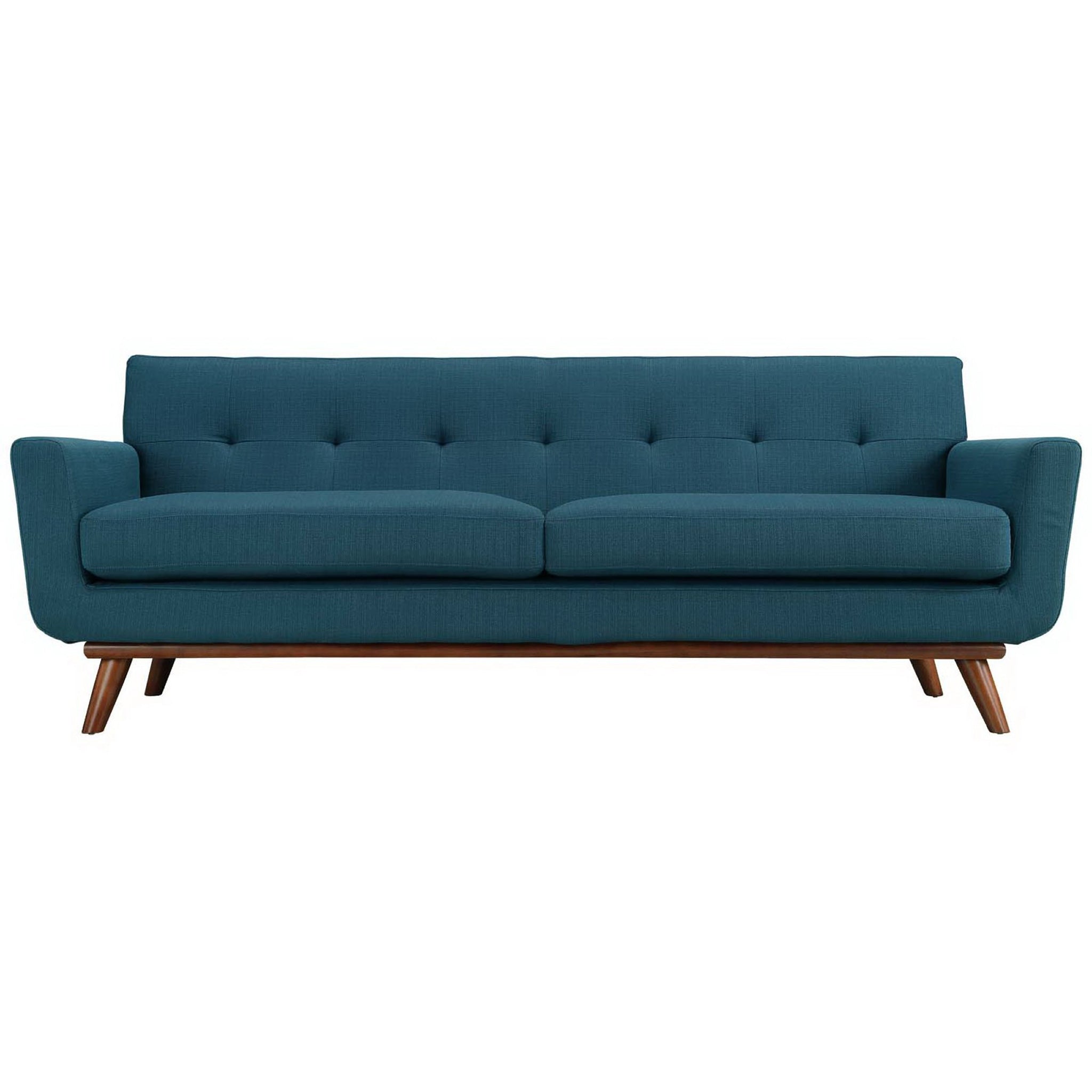 Englewood Fabric Sofa Azure