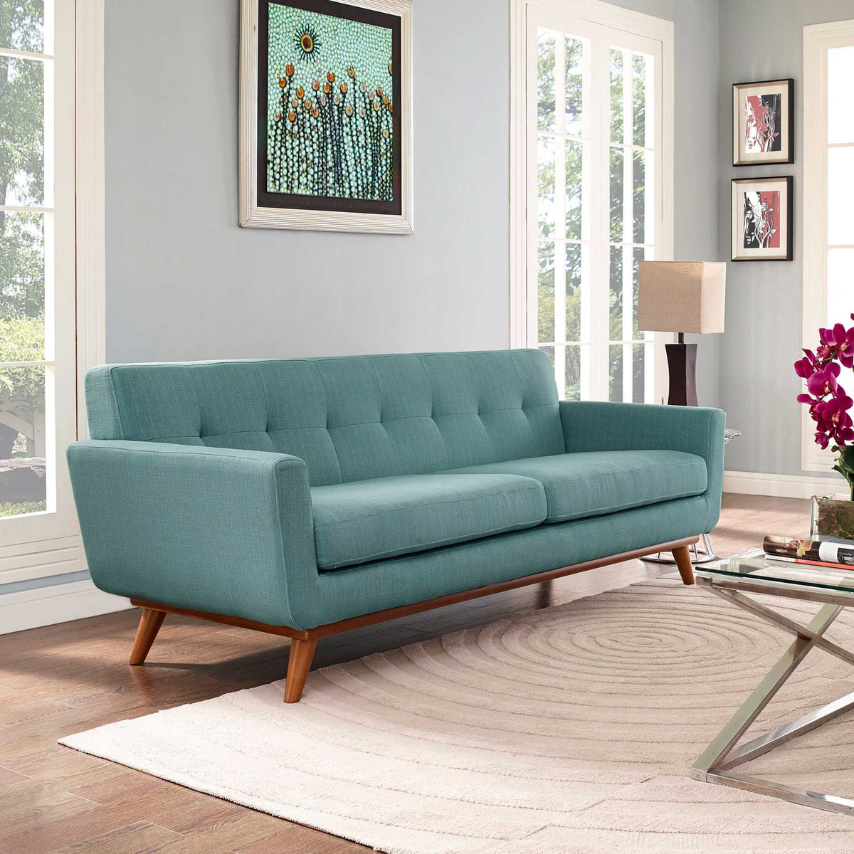Emory Upholstered Sofa Laguna