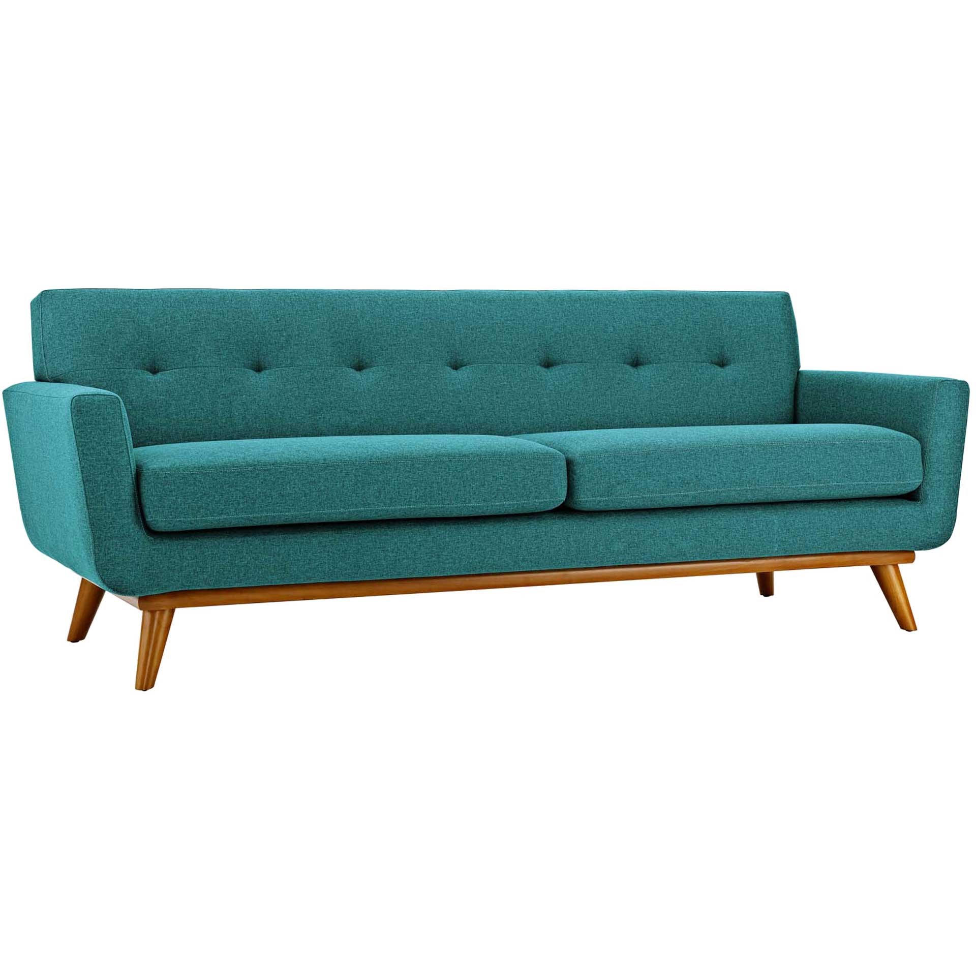 Emory Upholstered Sofa Teal