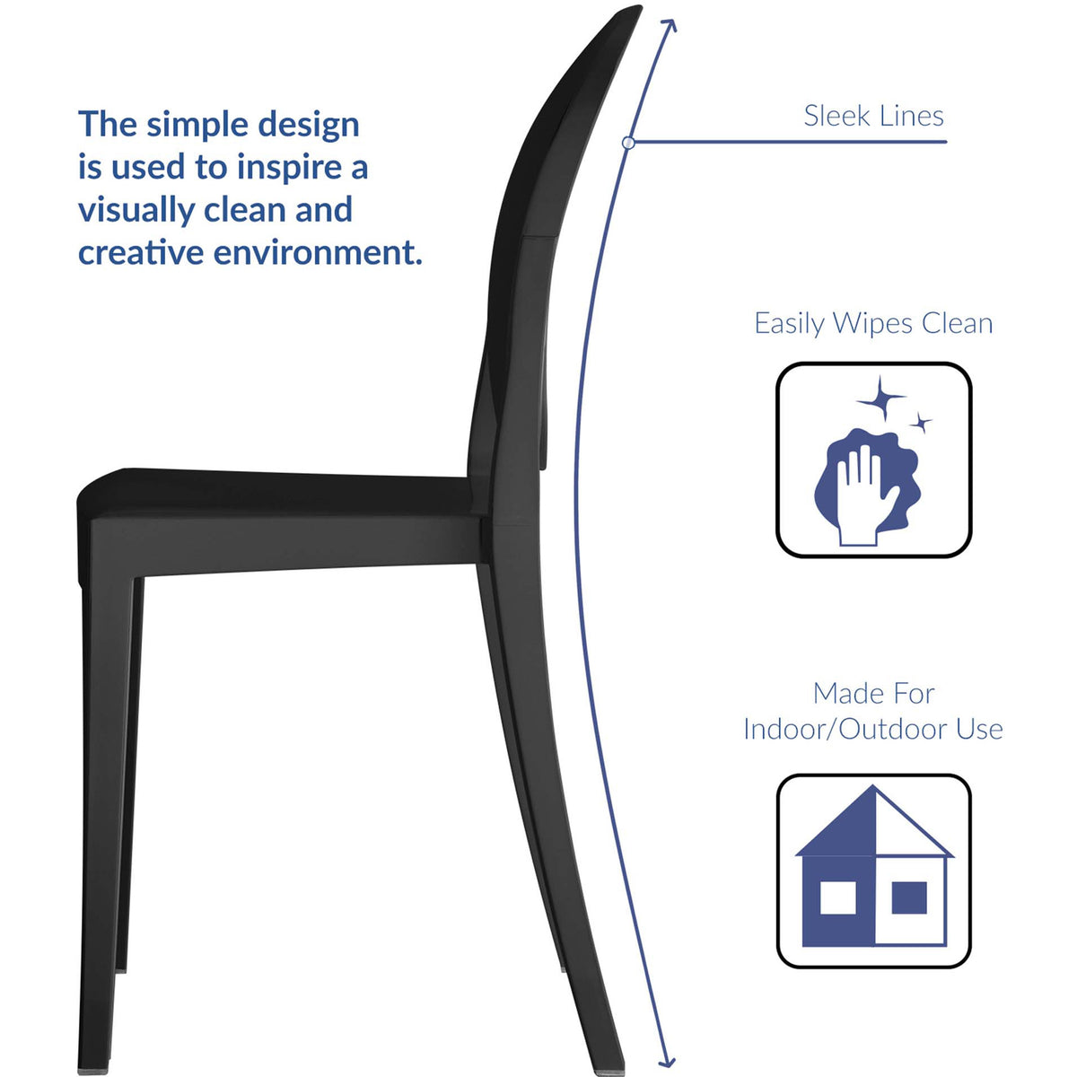 Caspian Chair Black