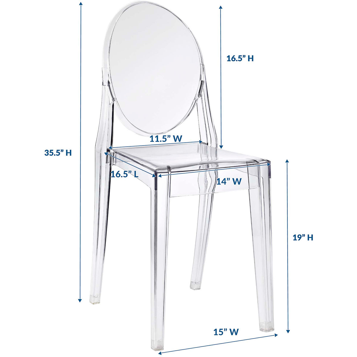 Caspian Chair Clear