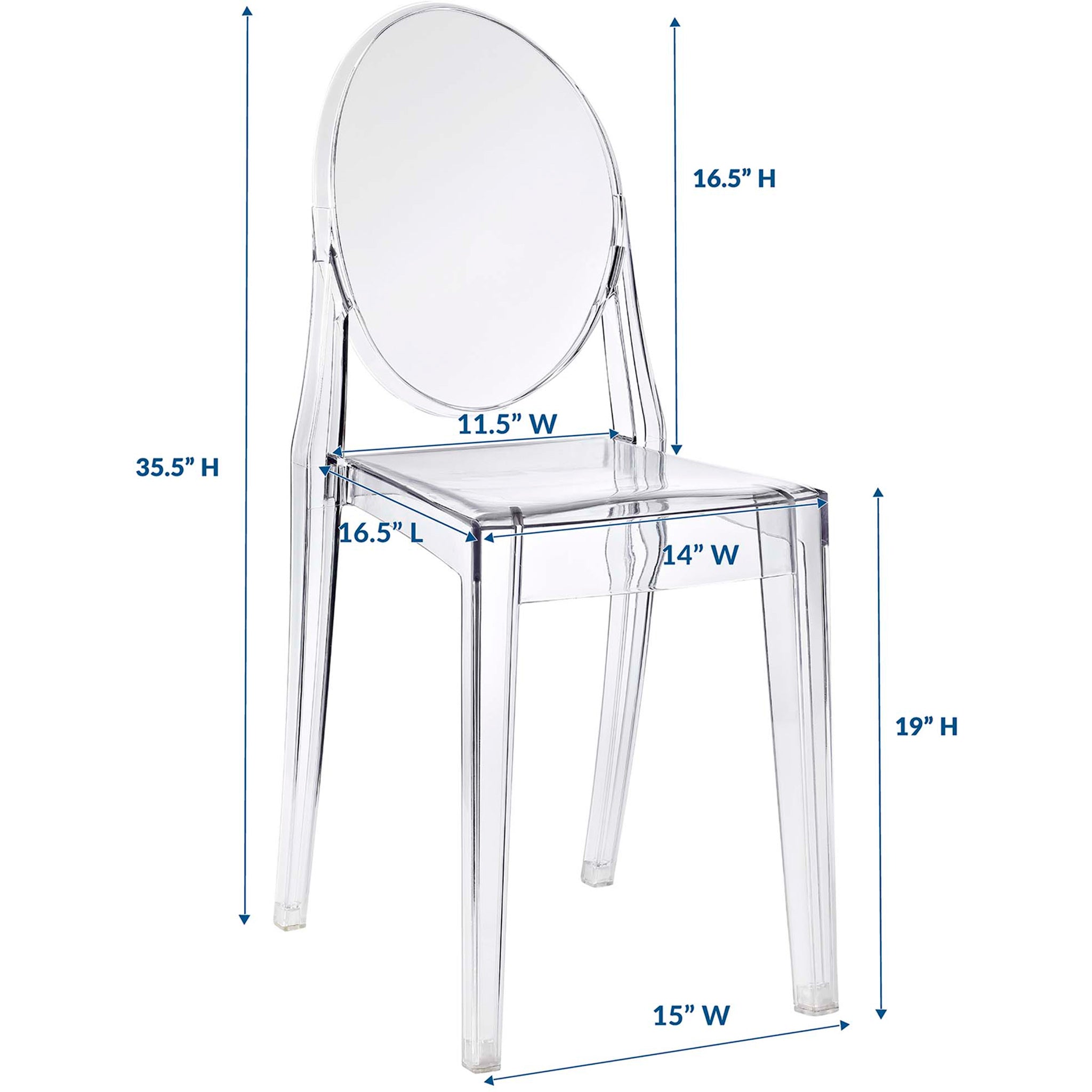 Caspian Chair Clear