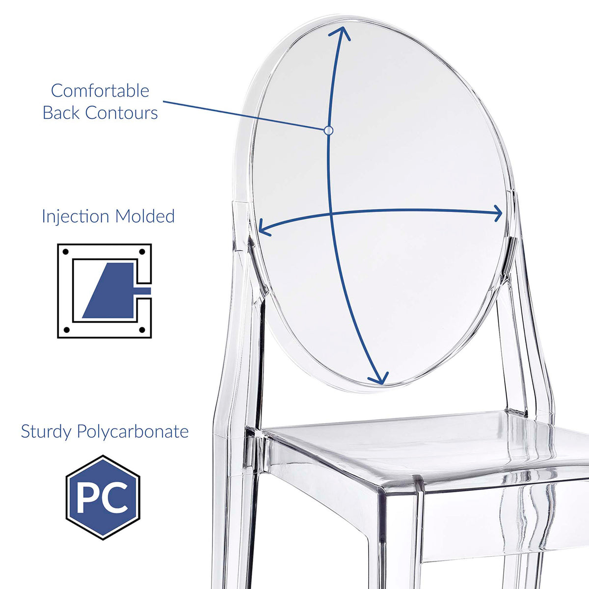 Caspian Chair Clear