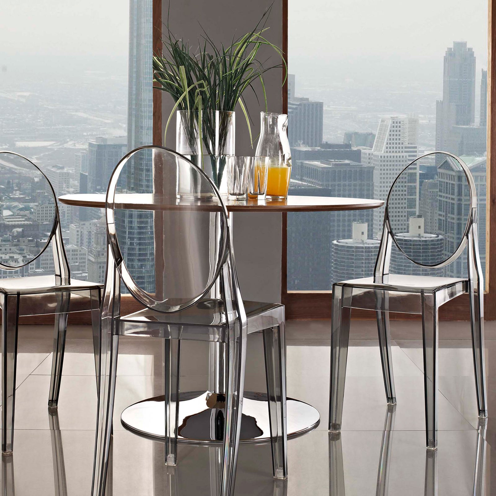 Caspian Chair Smoke