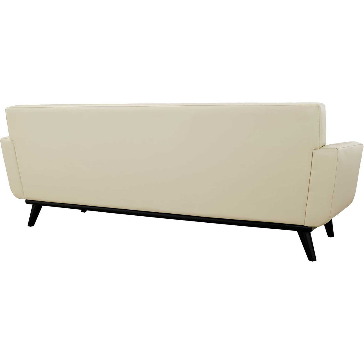 Emory Leather Sofa Beige