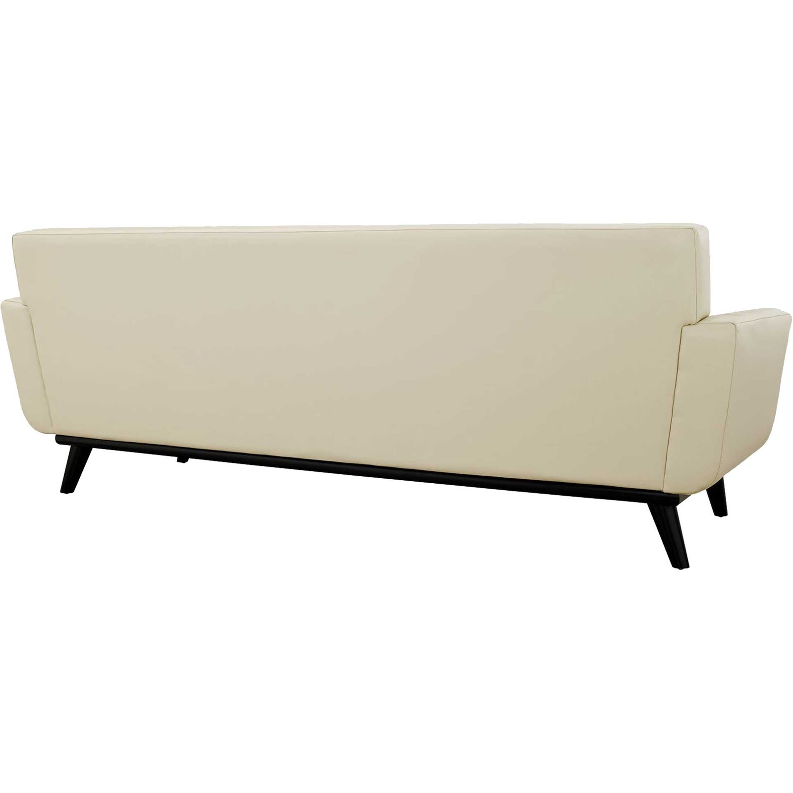 Emory Leather Sofa Beige