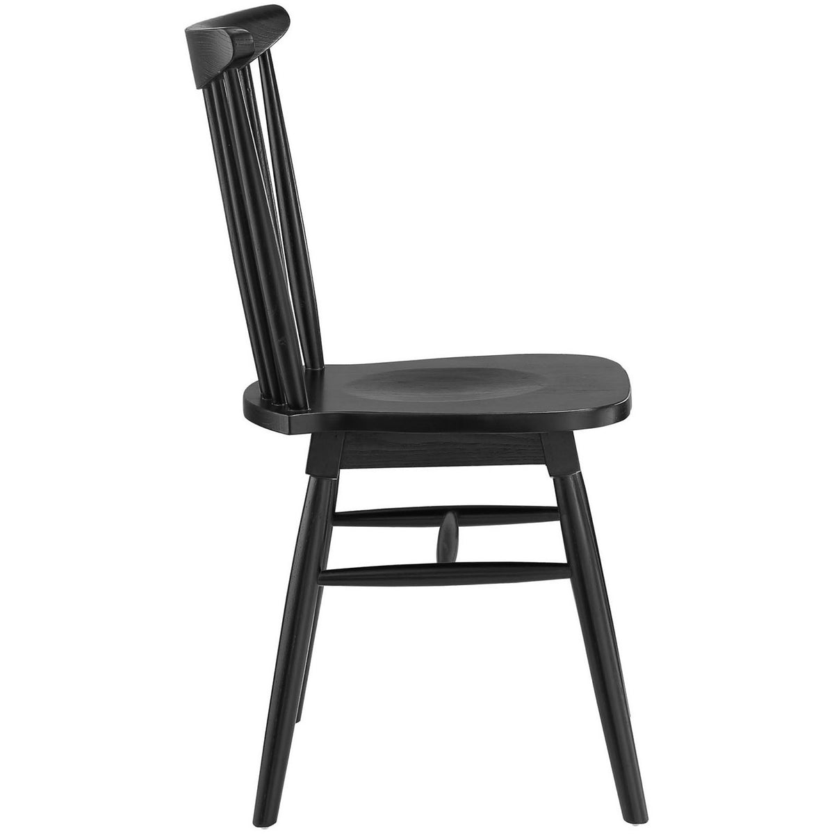 Ambler Dining Side Chair Black