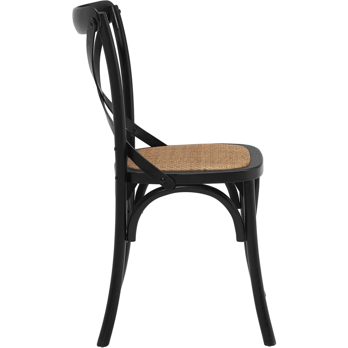 Gentry Dining Side Chair Black