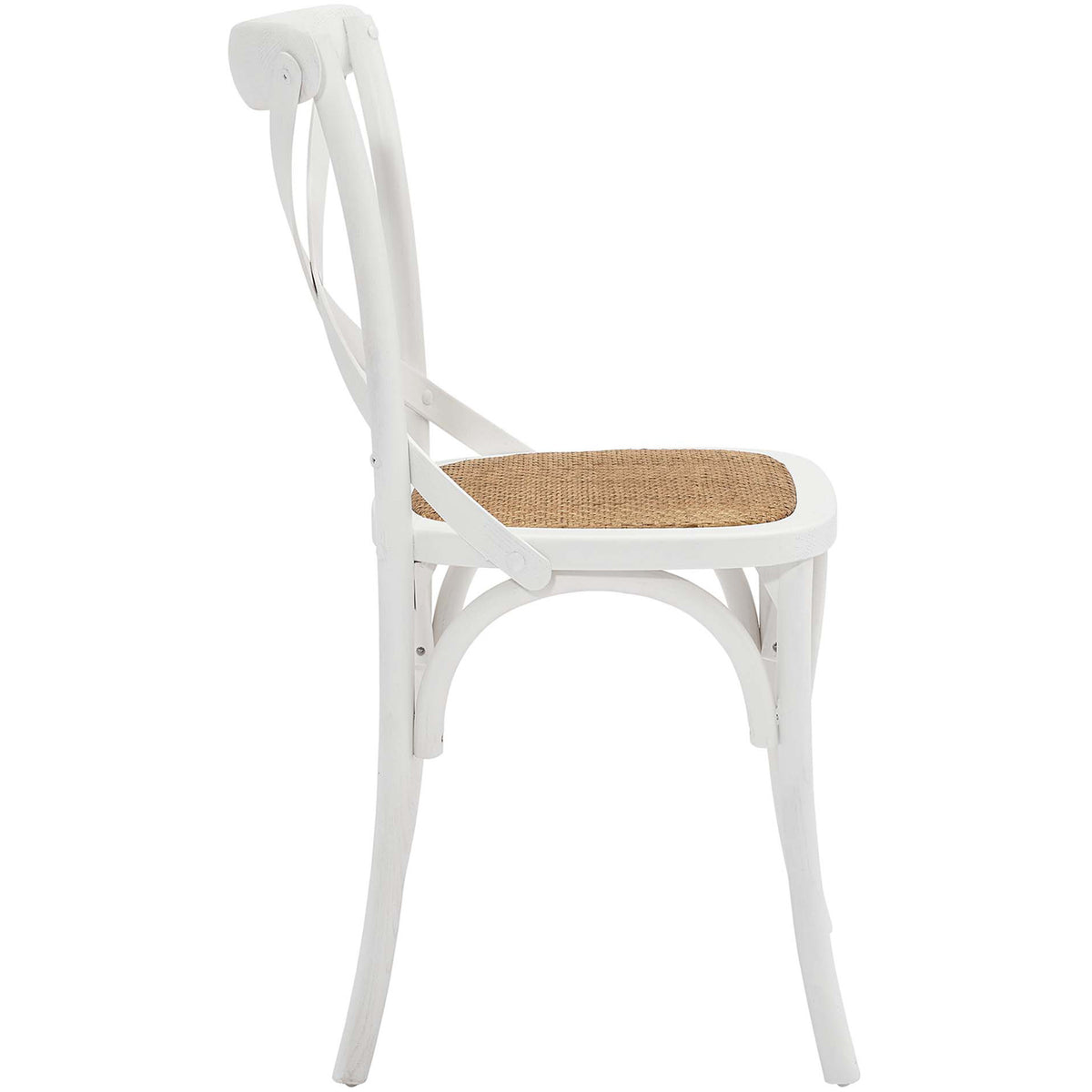 Gentry Dining Side Chair White