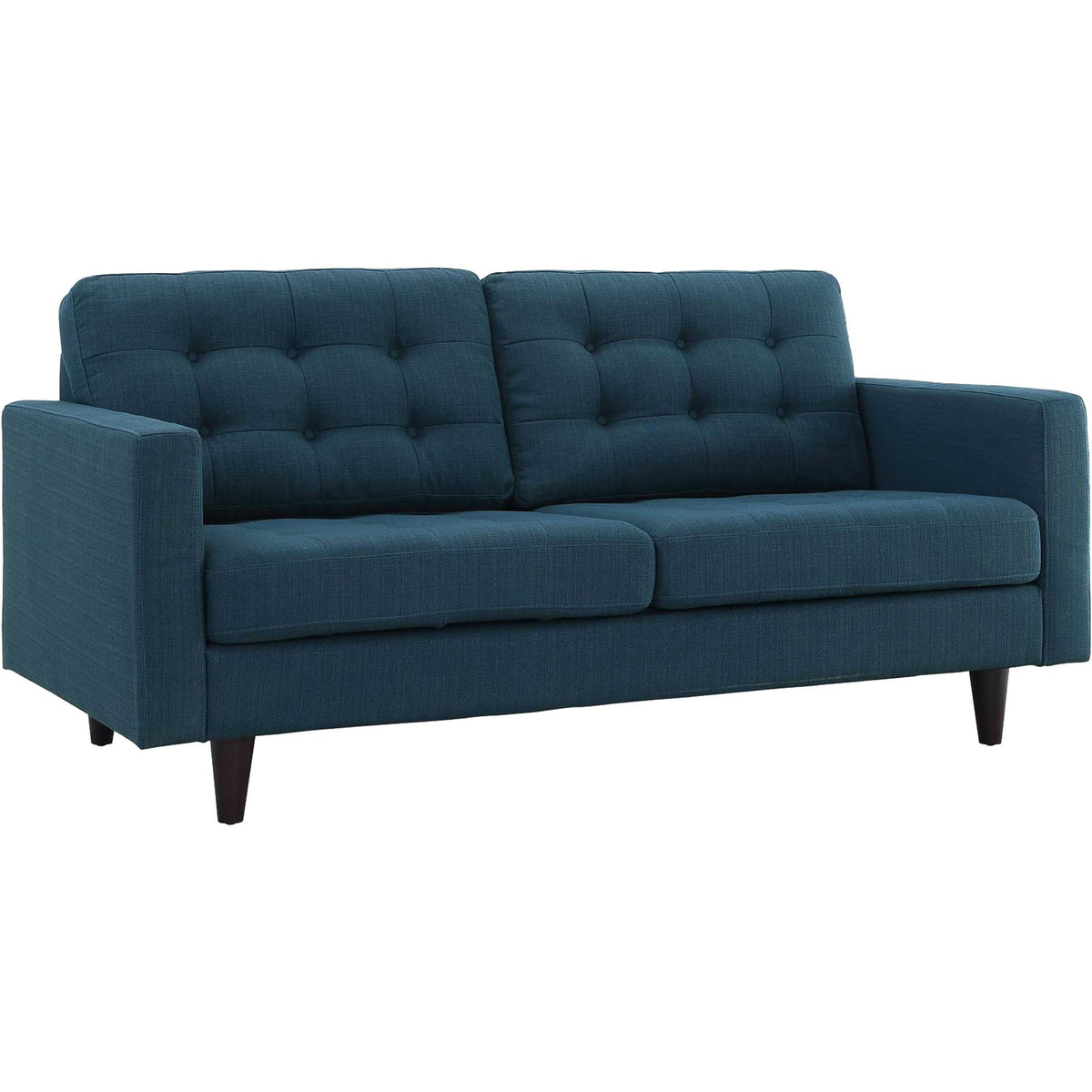 Era Upholstered Loveseat Azure