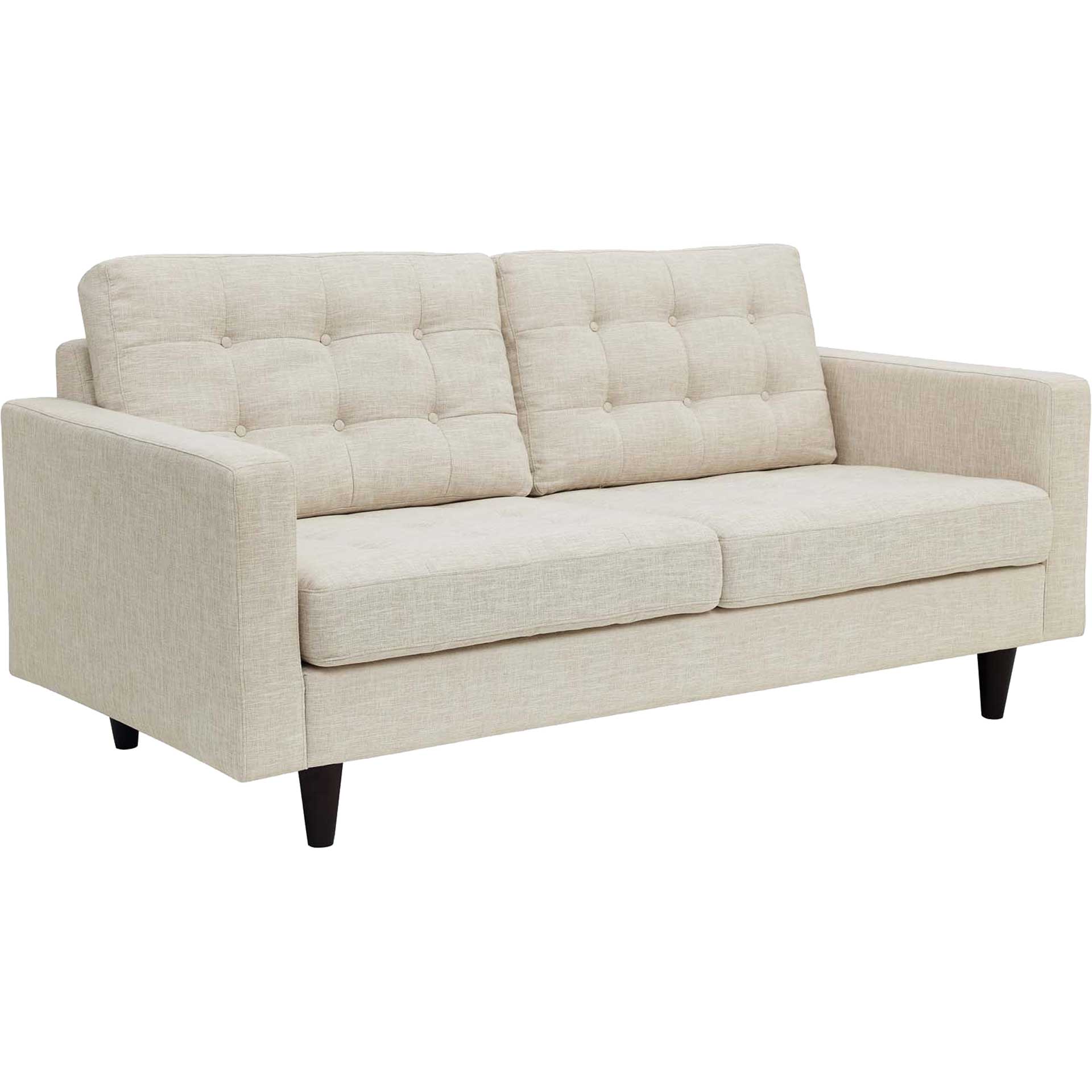 Era Upholstered Loveseat Beige