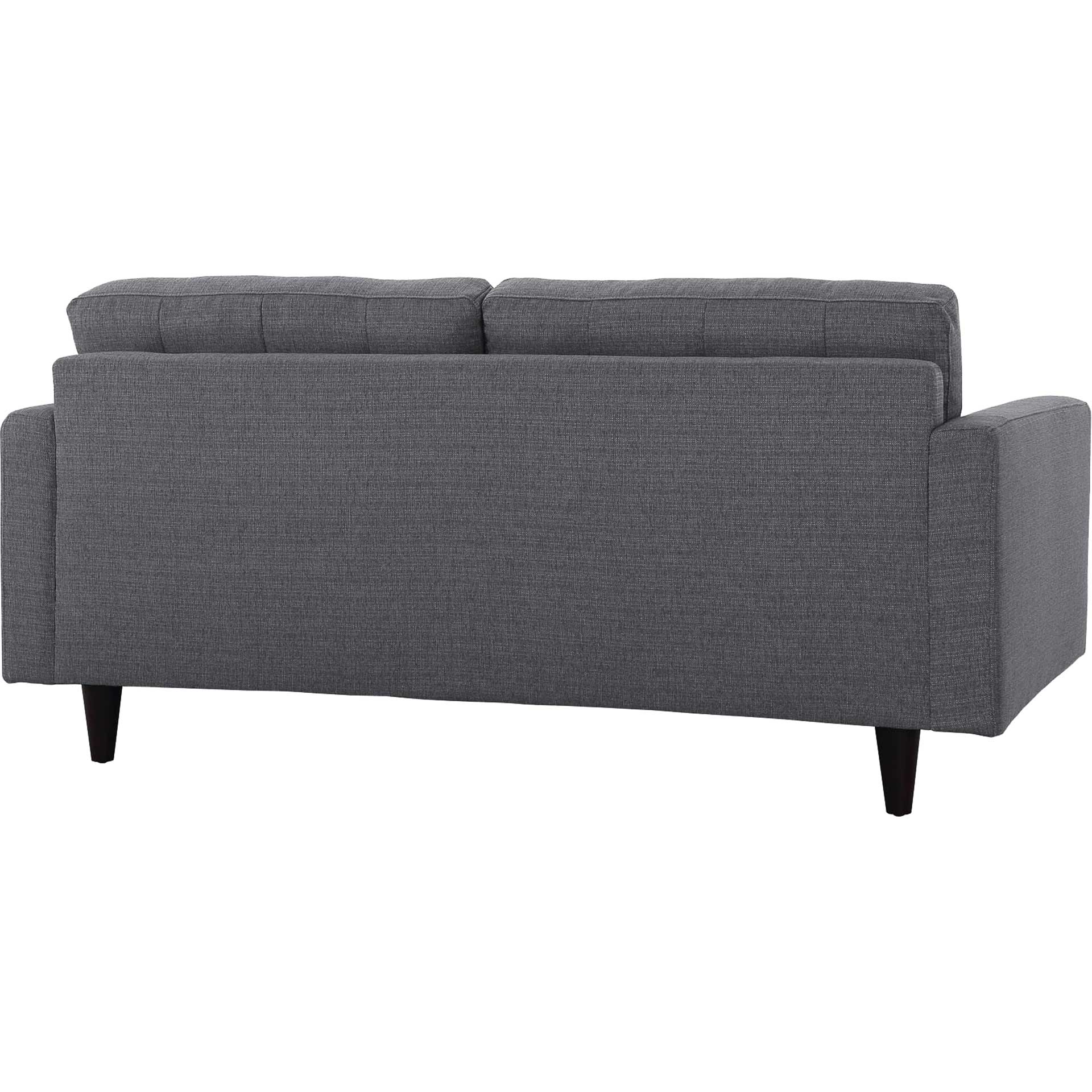 Era Upholstered Loveseat Gray