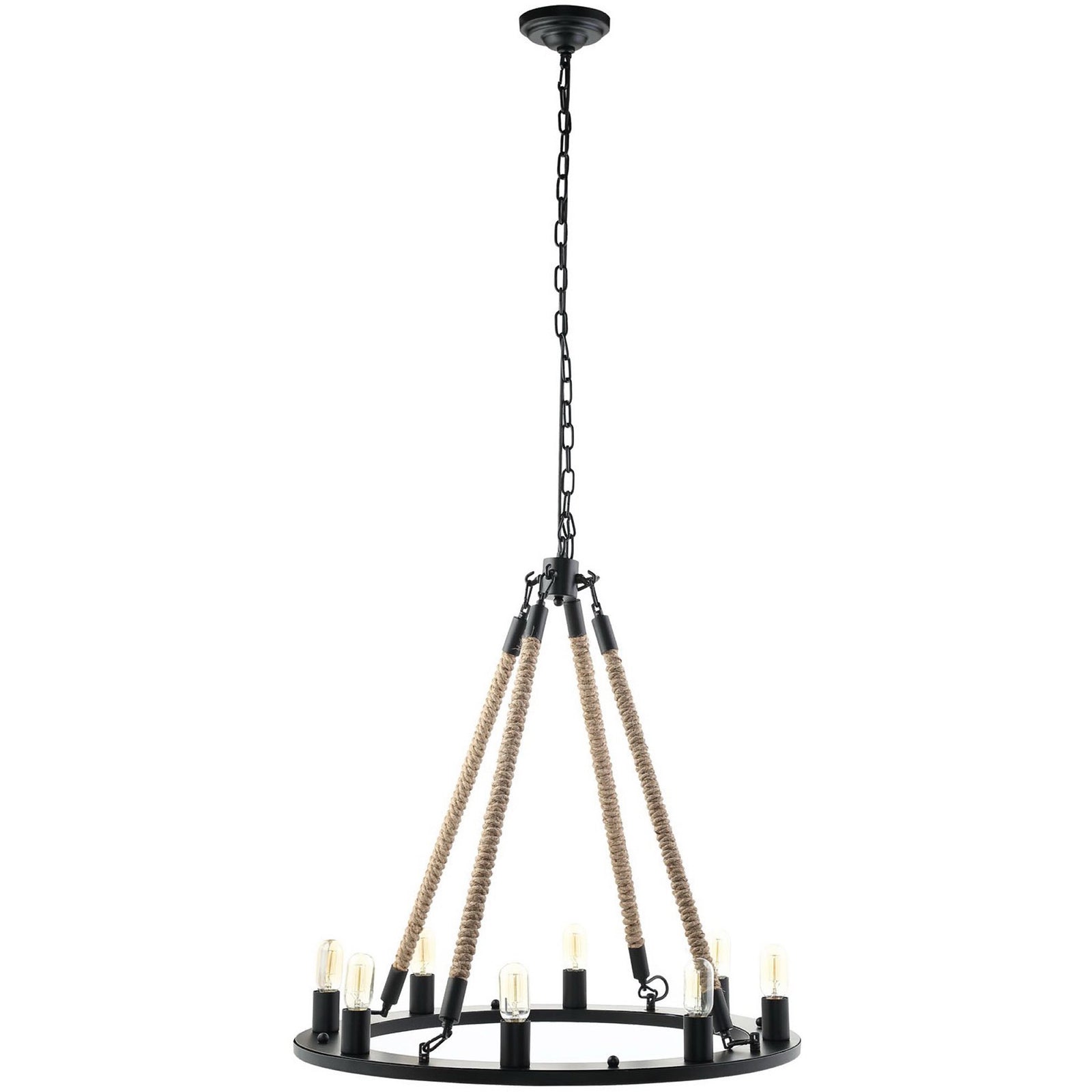 Enthrall Chandelier Black