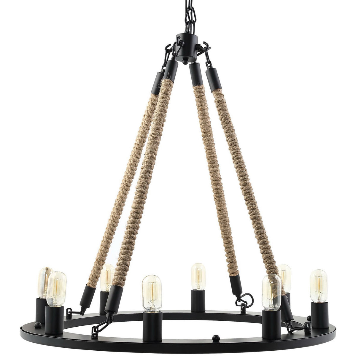 Enthrall Chandelier Black