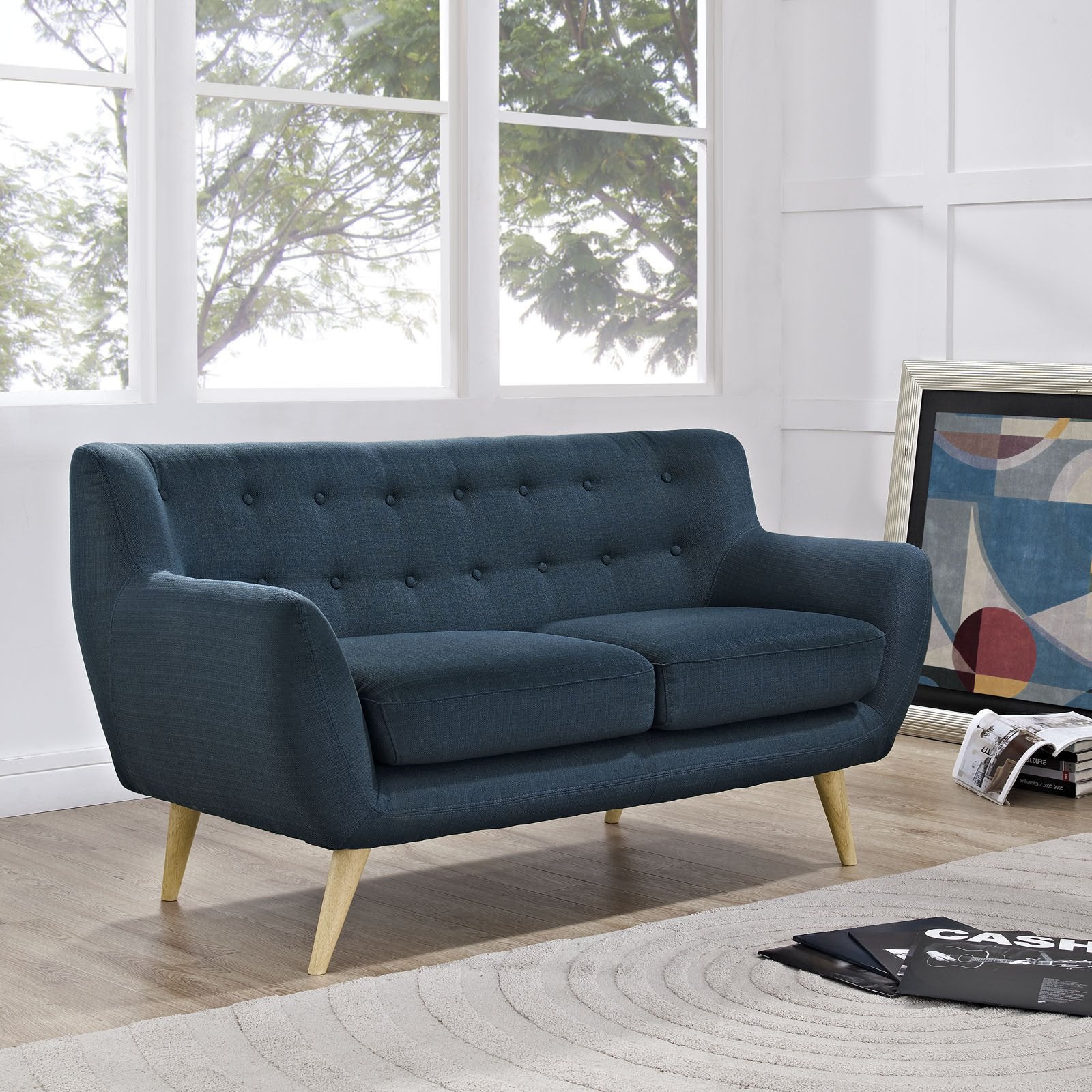 Reverence Loveseat Azure