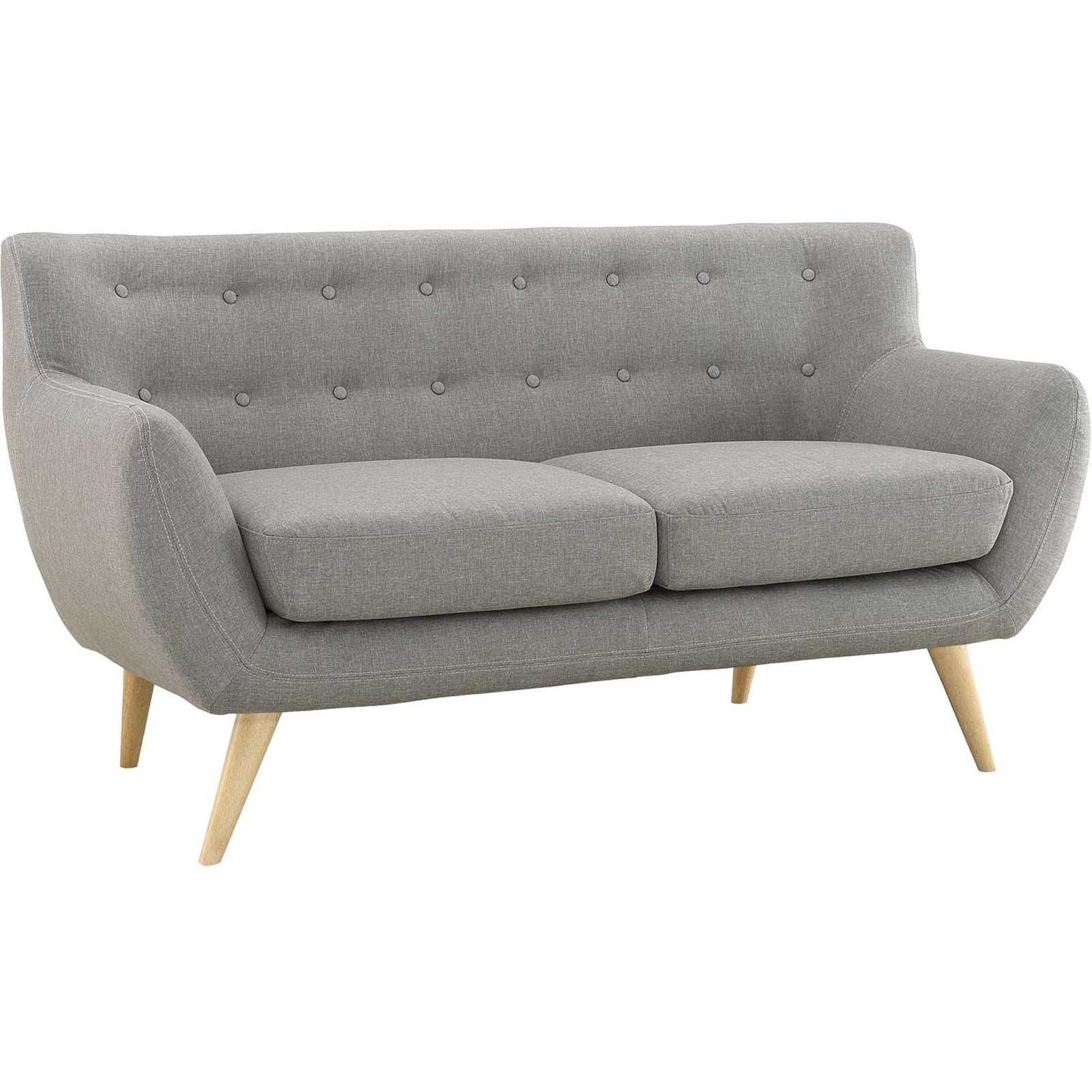 Reverence Loveseat Light Gray