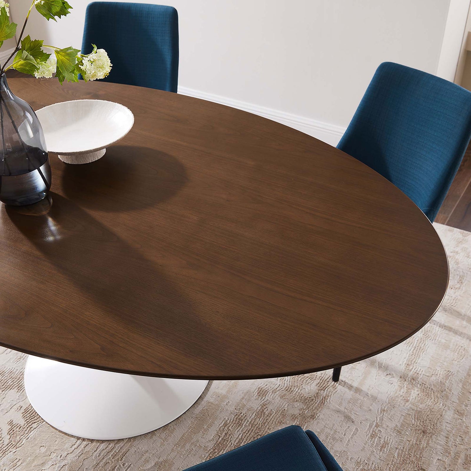 Lipton Oval Dining Table Walnut