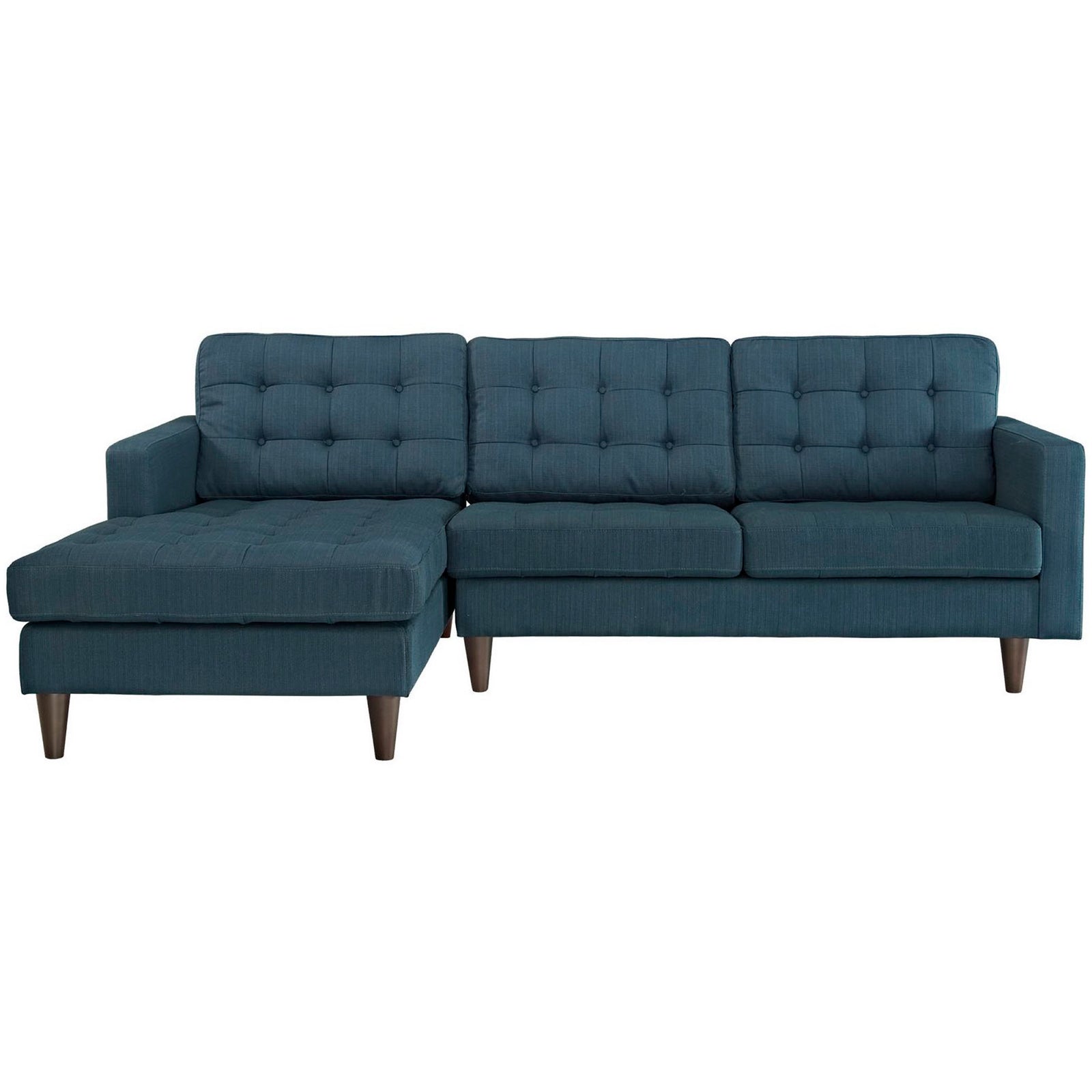 Emporia Upholstered Sectional Sofa Azure