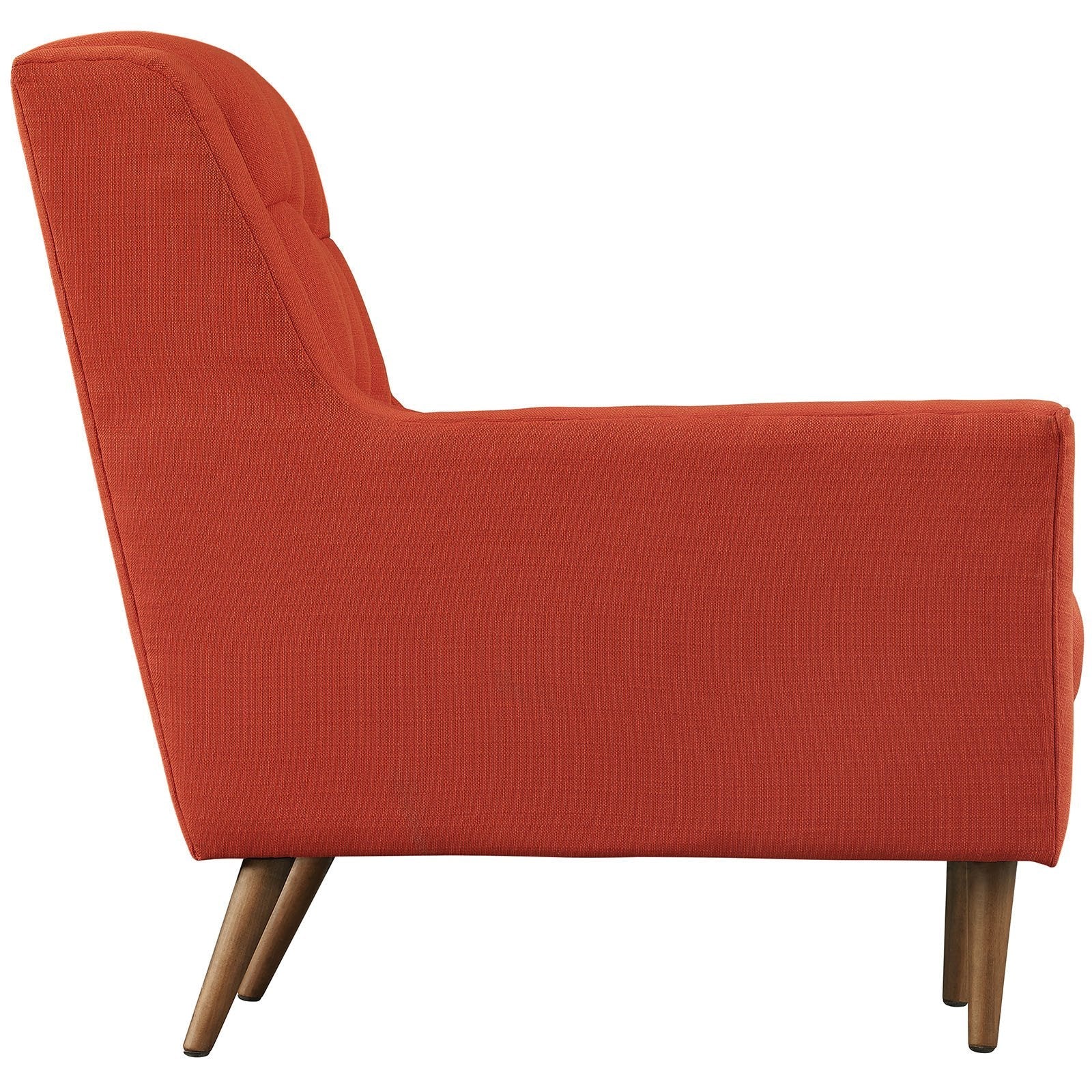 Reborn Fabric Loveseat Atomic Red