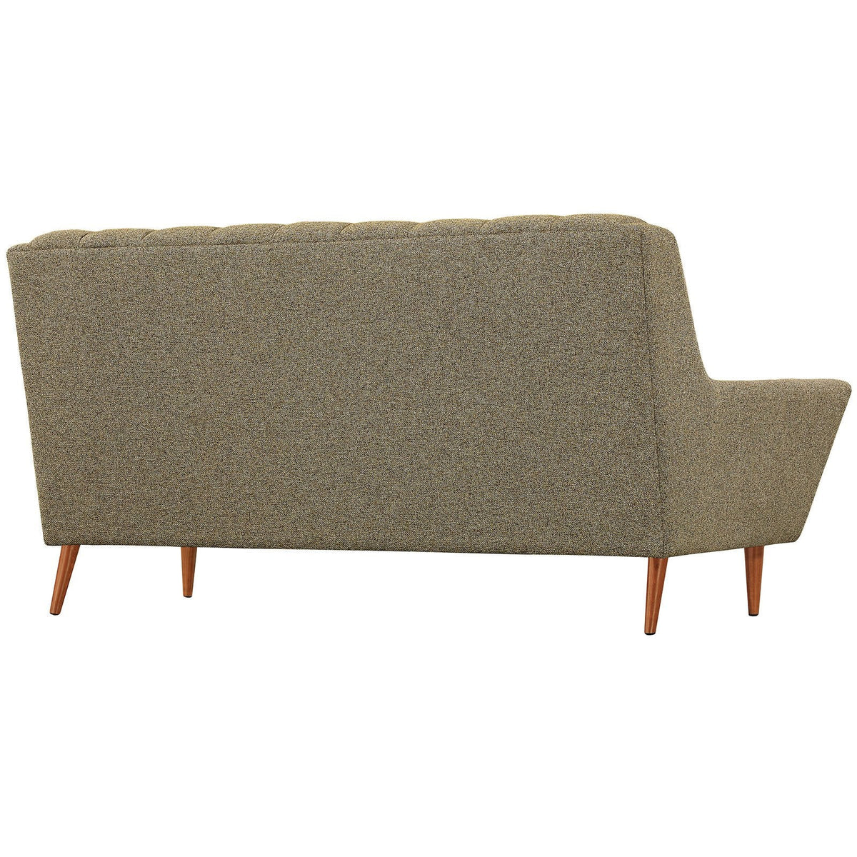 Reborn Fabric Loveseat Oatmeal