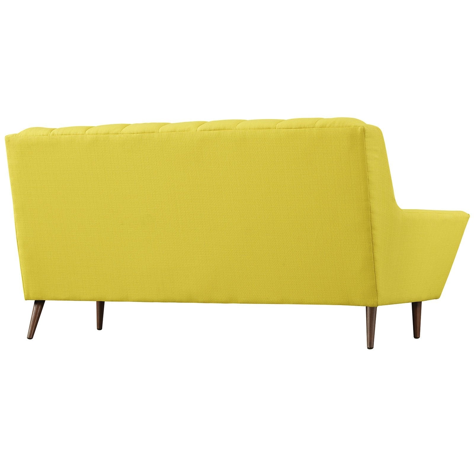Reborn Fabric Loveseat Sunny