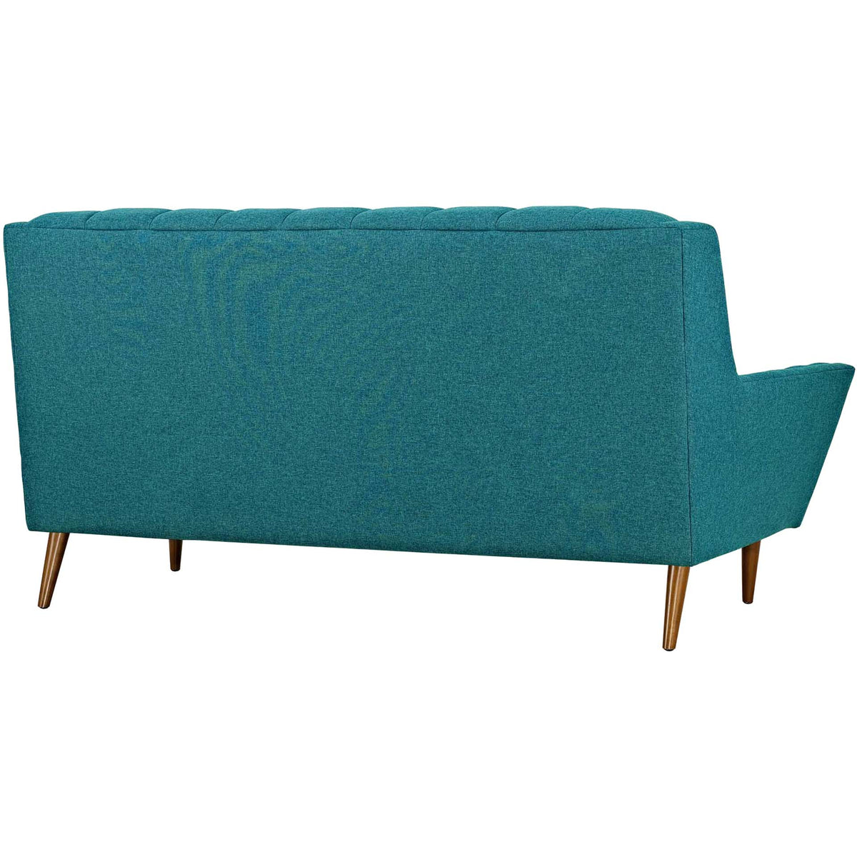 Reborn Fabric Loveseat Teal
