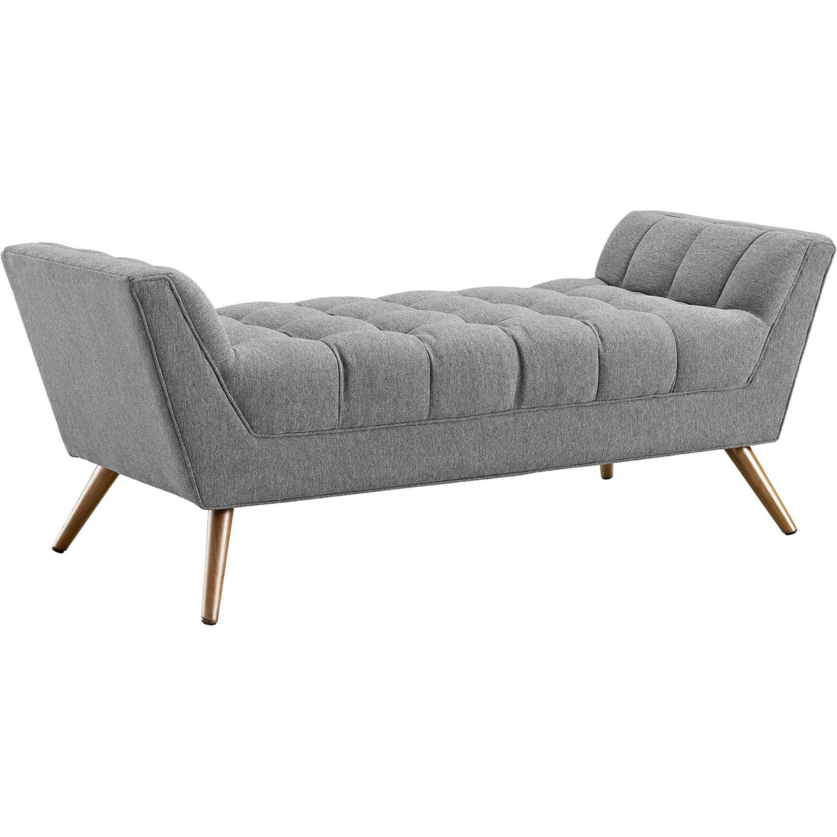Reborn Fabric Bench Expectation Gray