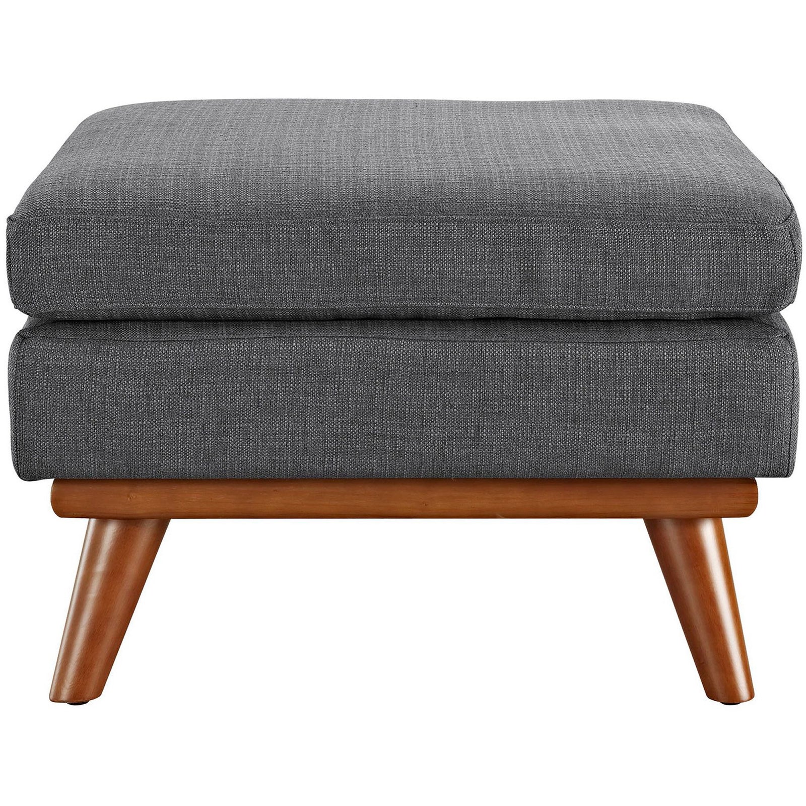 Englewood Fabric Ottoman Gray