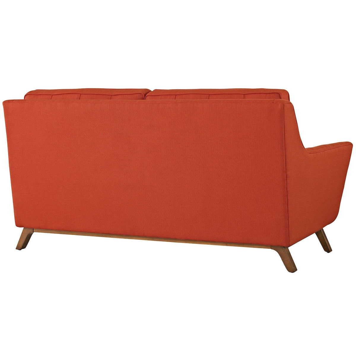 Beowulf Fabric Loveseat Atomic Red