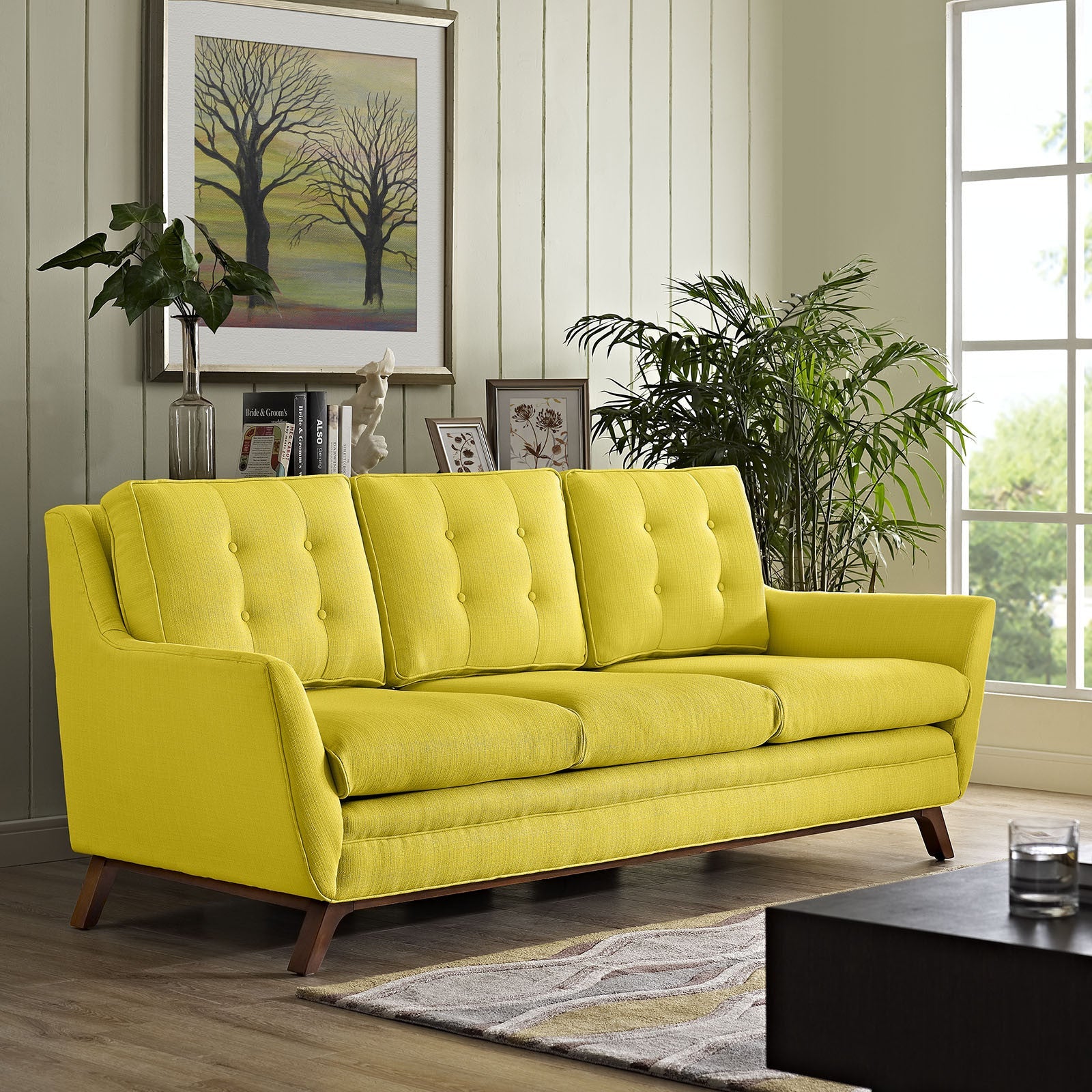 Beowulf Fabric Sofa Sunny