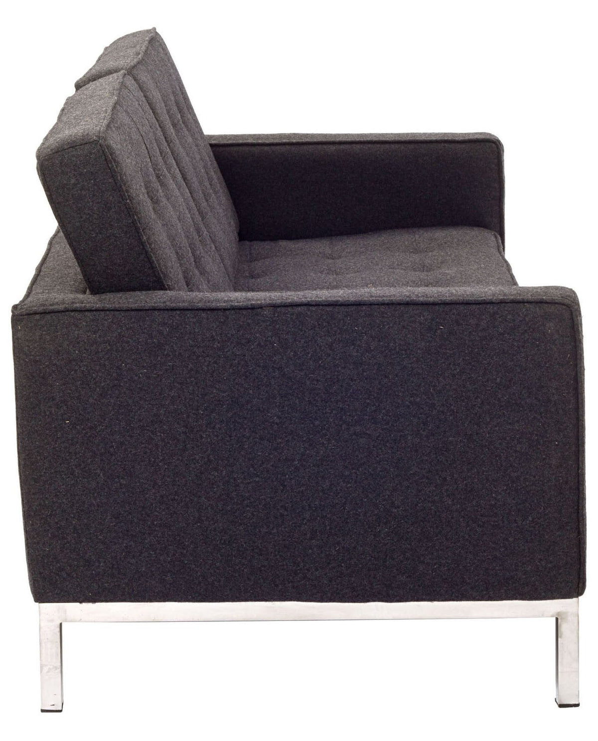 Lyte Wool Loveseat Dark Gray