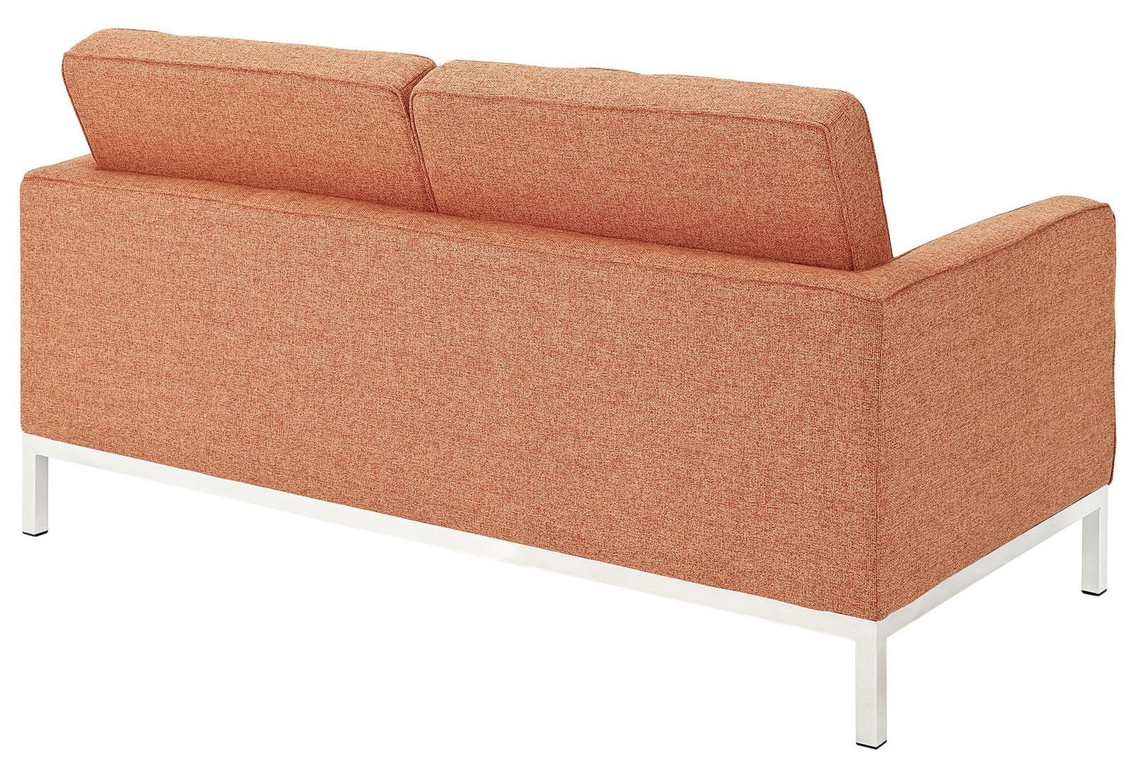 Lyte Wool Loveseat Orange Tweed