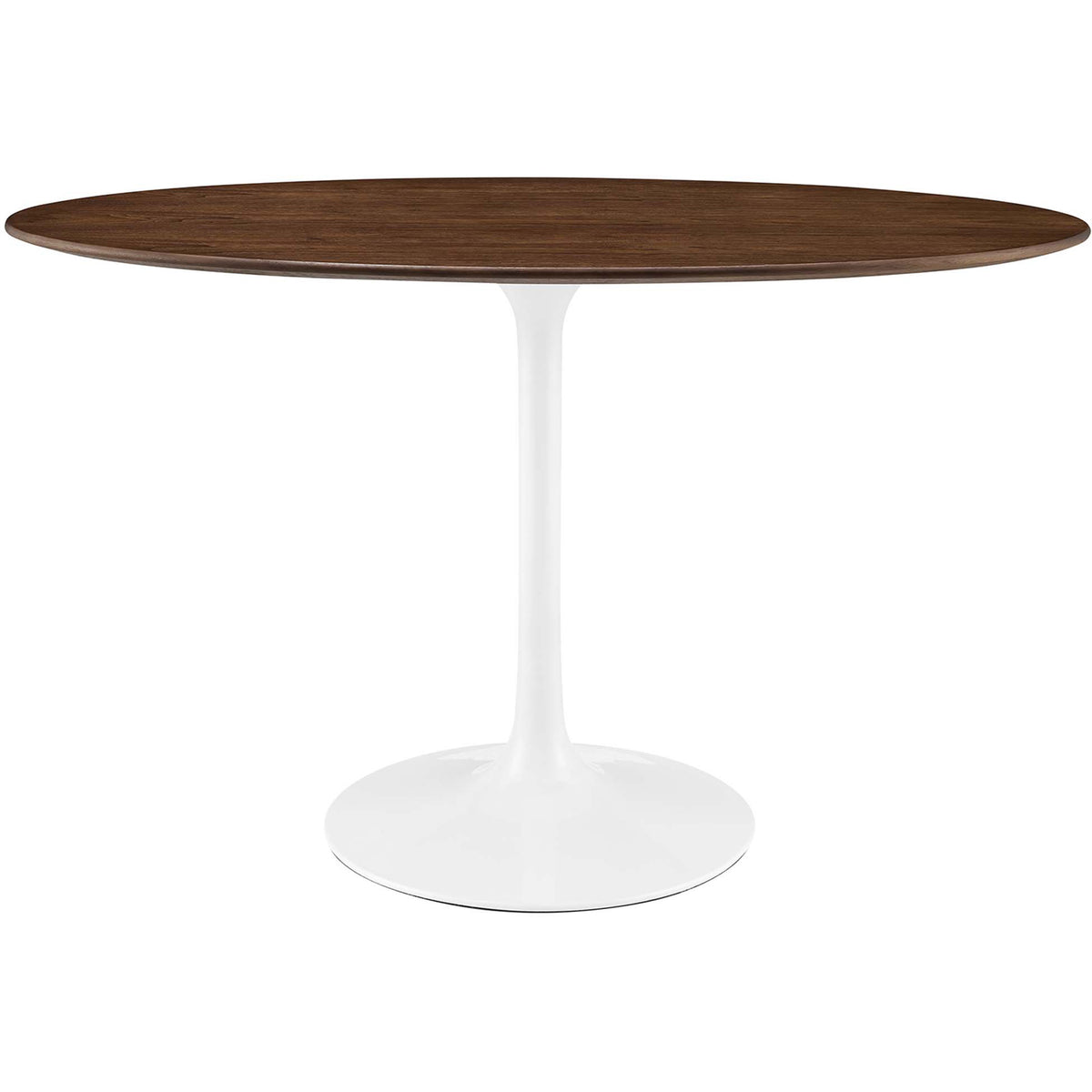 Lore Oval Dining Table Walnut