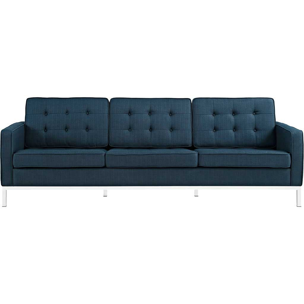 Lyte Fabric Sofa Azure