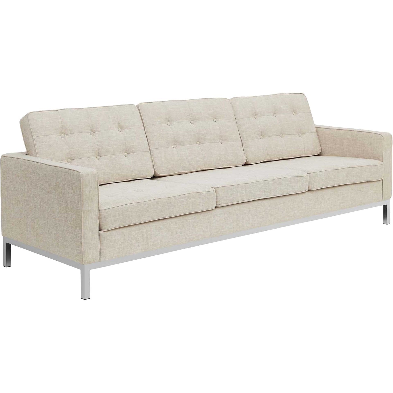 Lyte Fabric Sofa Beige