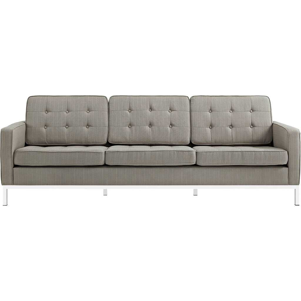 Lyte Fabric Sofa Granite