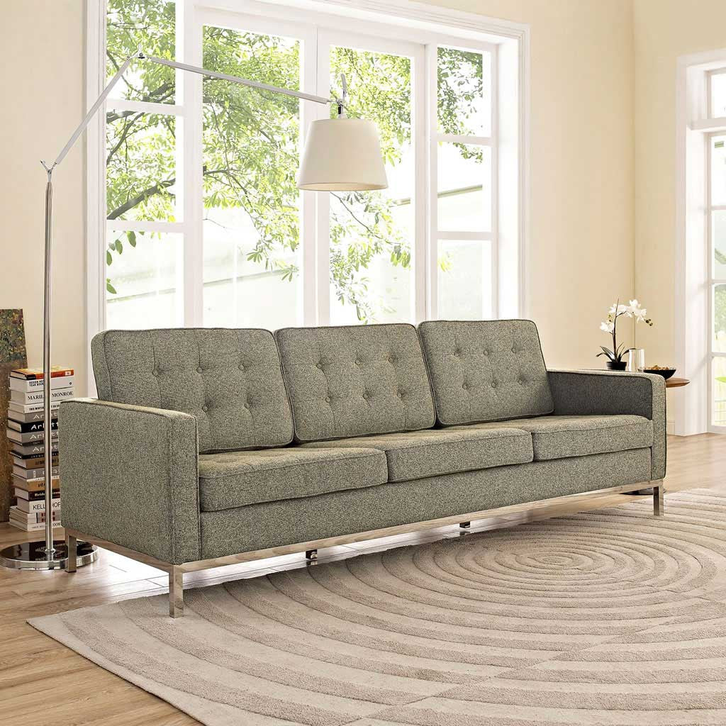 Lyte Fabric Sofa Oatmeal