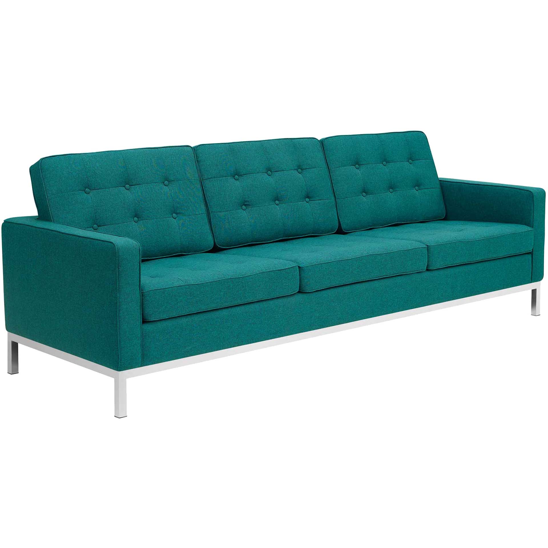 Lyte Fabric Sofa Teal